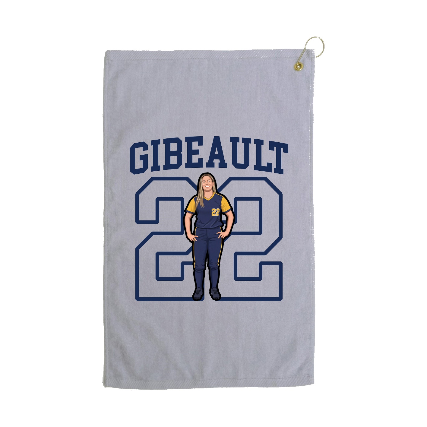 Golf Towel — Shirsey in Grey