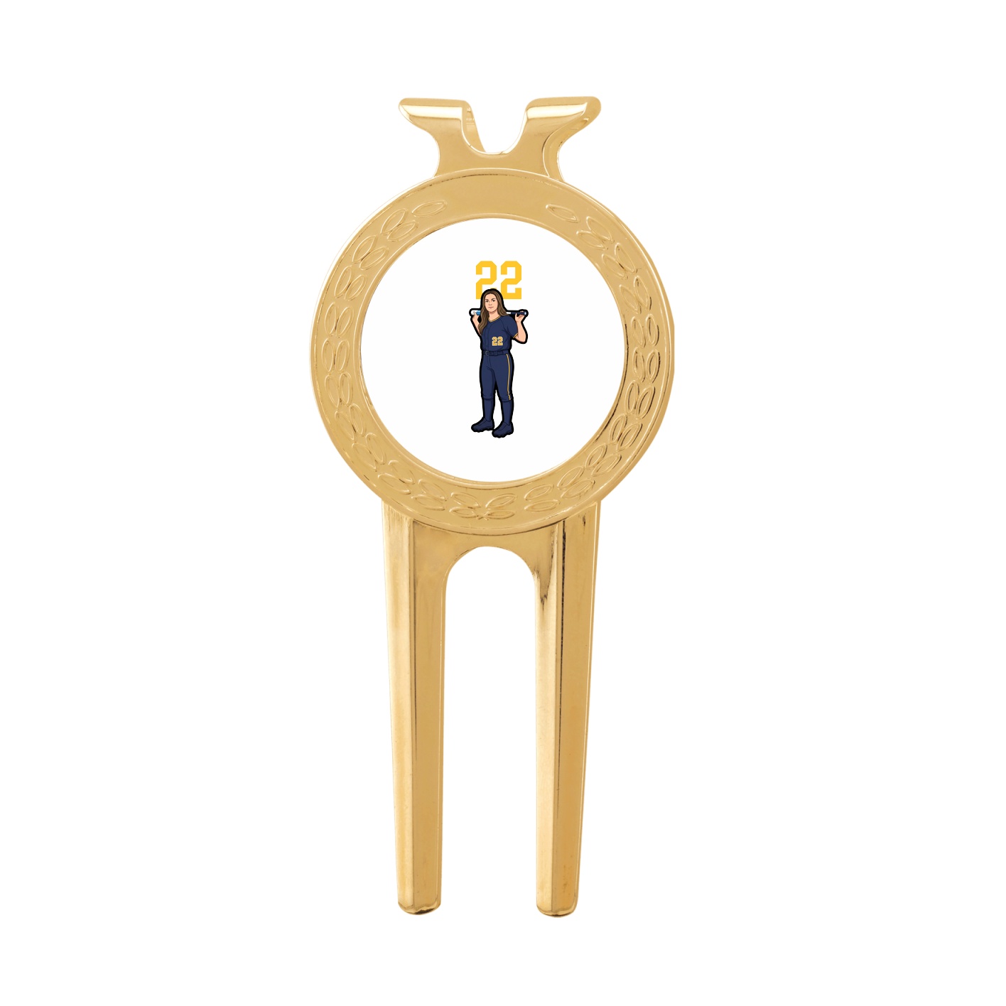 Divot Tool with Ball Marker — Number Top in Classic