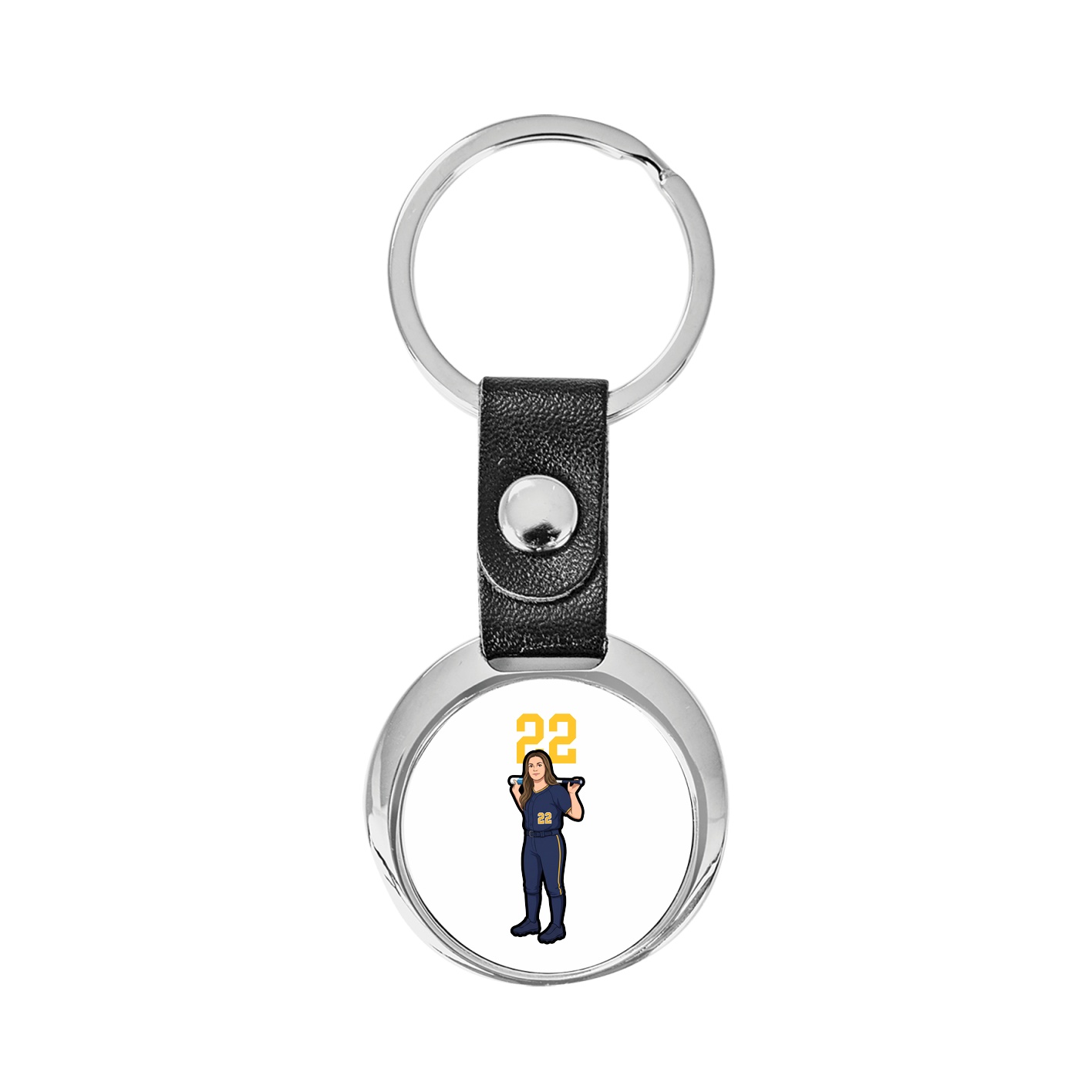 Key Chain — Number Top in Classic