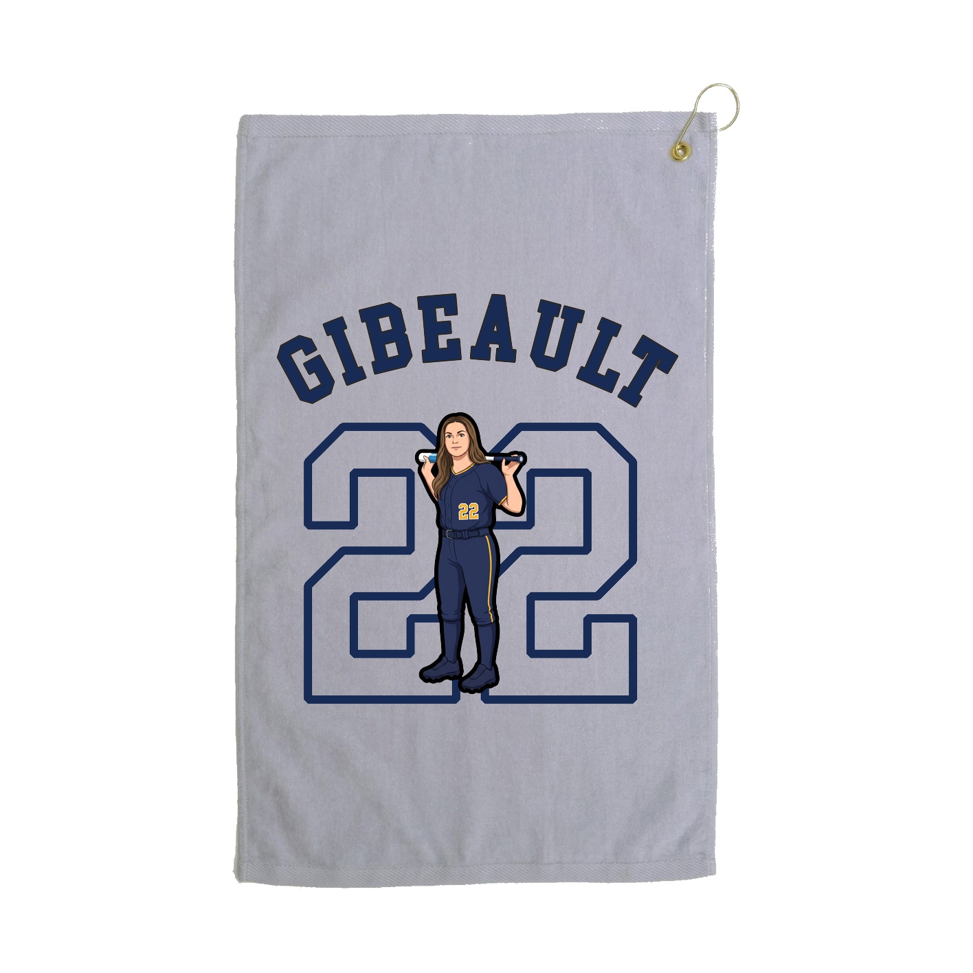 Terry Velour Golf Towel