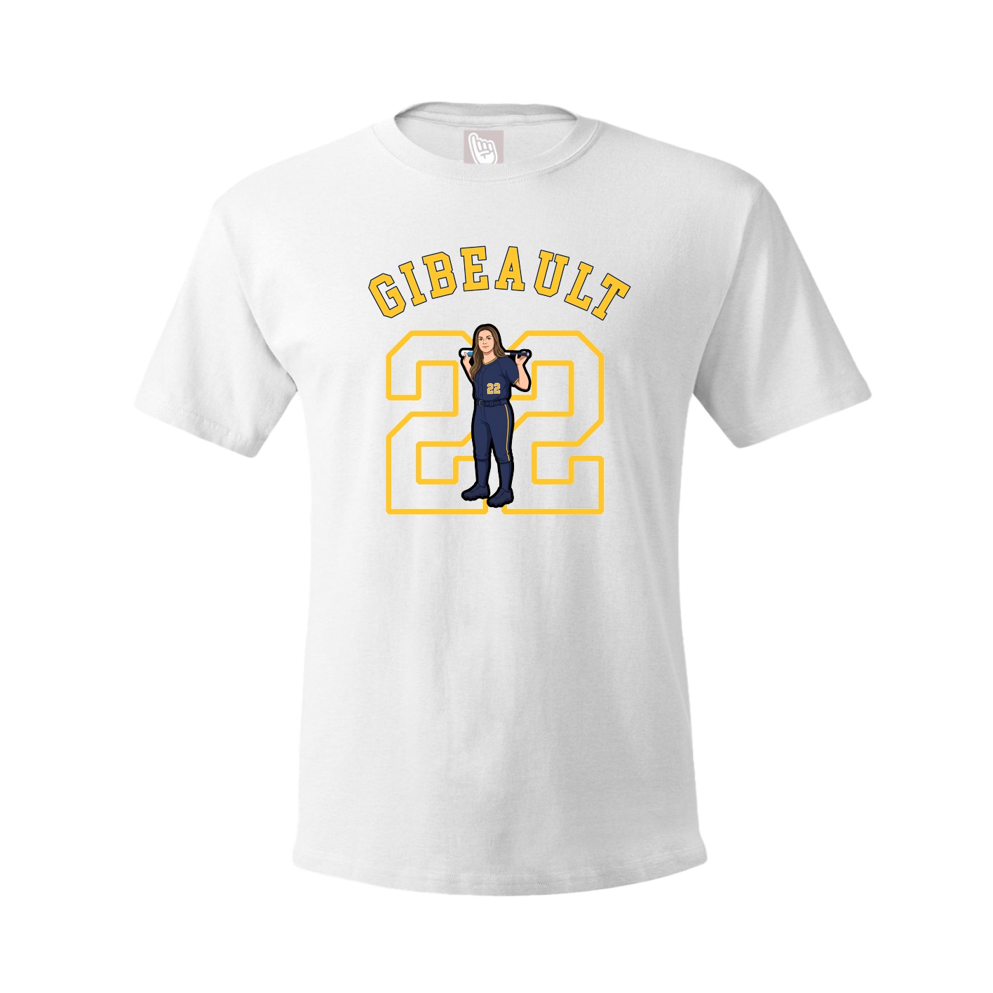 Tee — Shirsey Arch in White