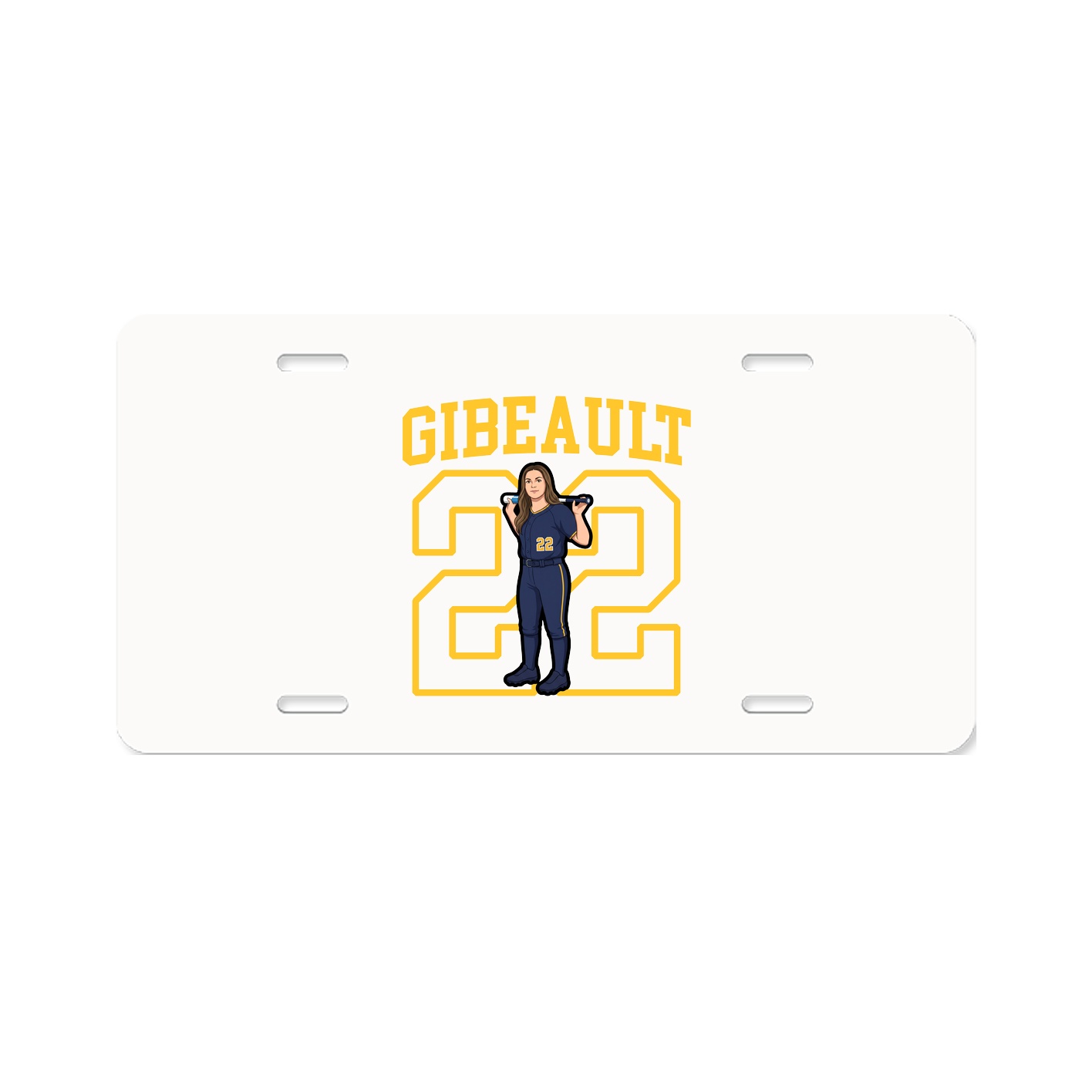 License Plate — Shirsey in Classic