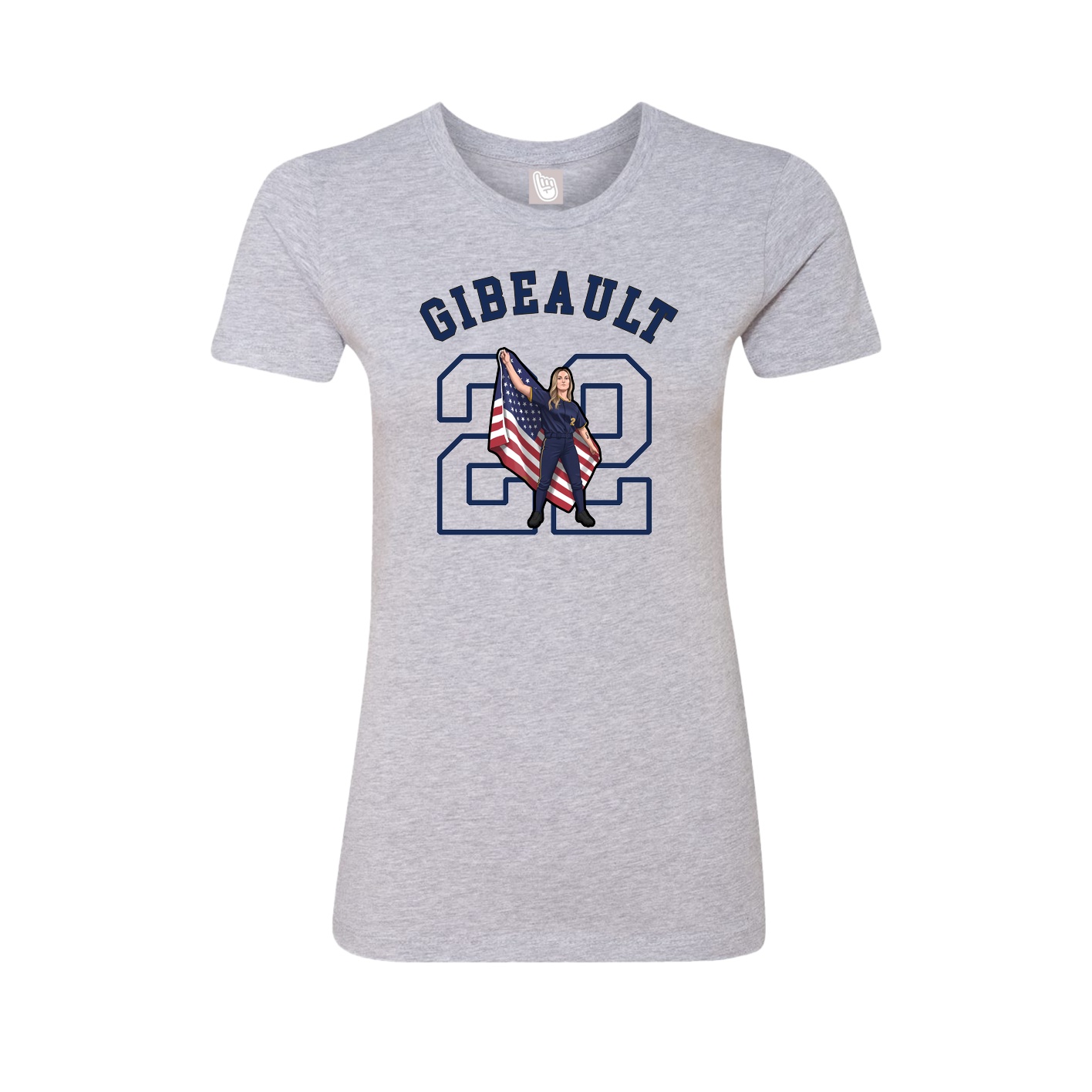 Womens Tee — Shirsey Arch in Grey