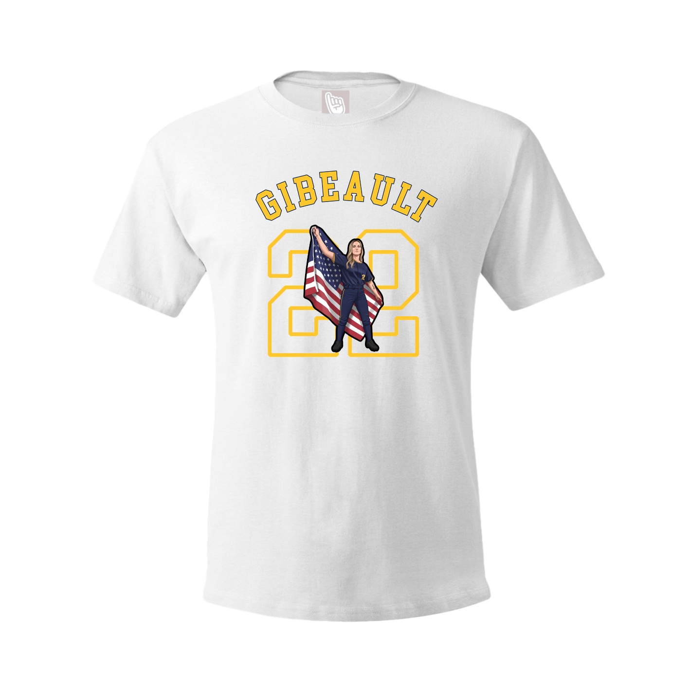Youth Tee — Shirsey Arch in White