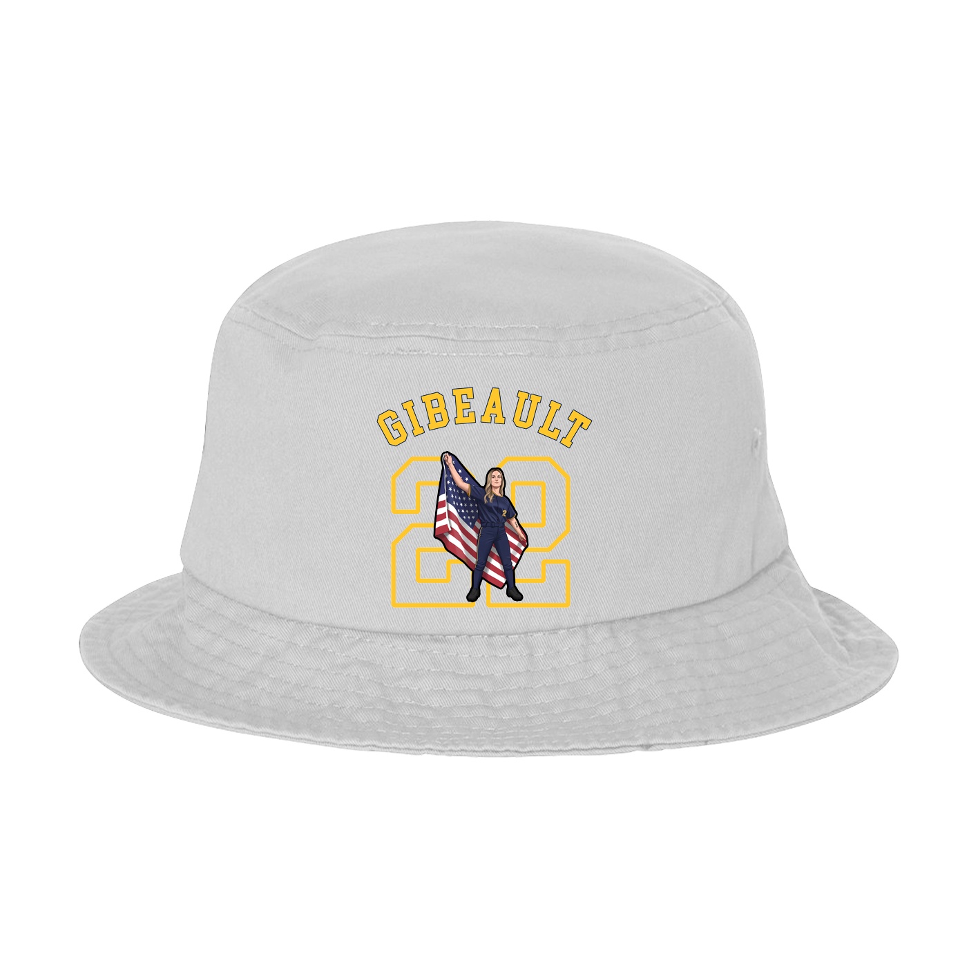 Bucket Cap — Shirsey Arch in White