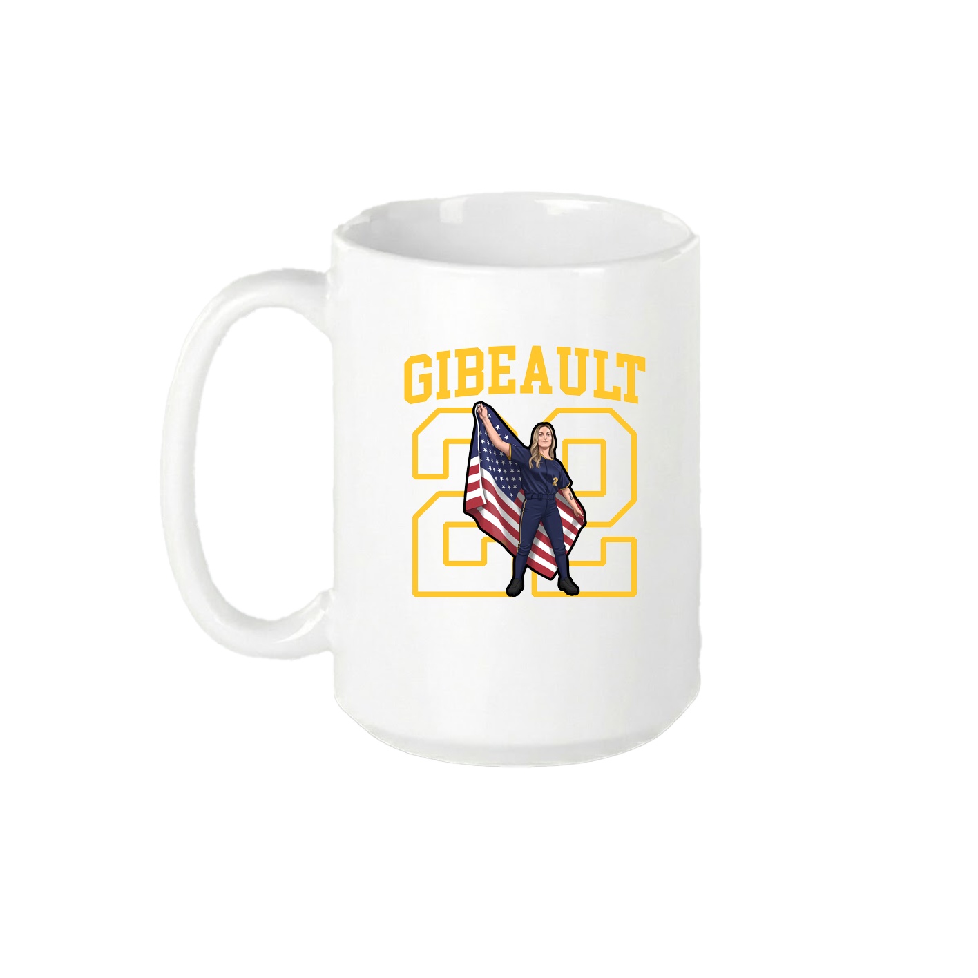 15oz Coffee Mug — Shirsey in White