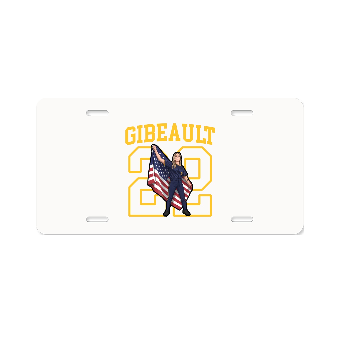 License Plate — Shirsey in Classic