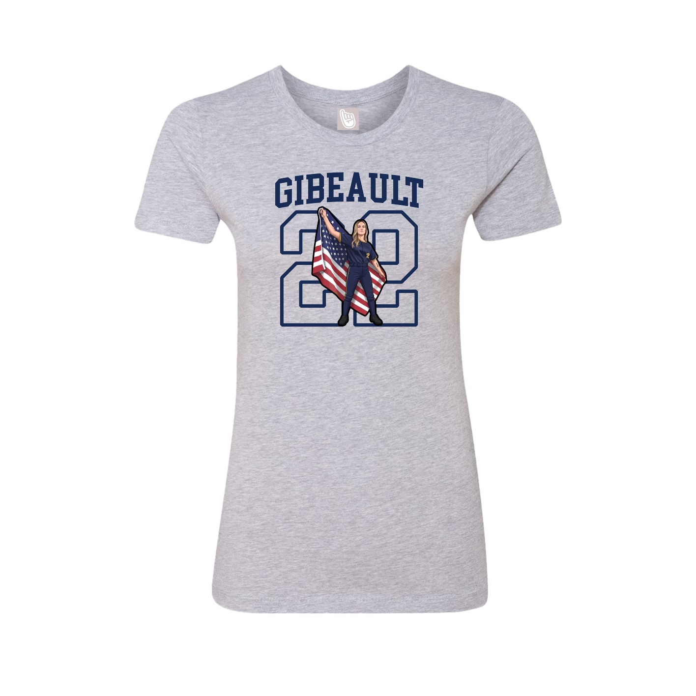 Womens Tee — Shirsey in Grey