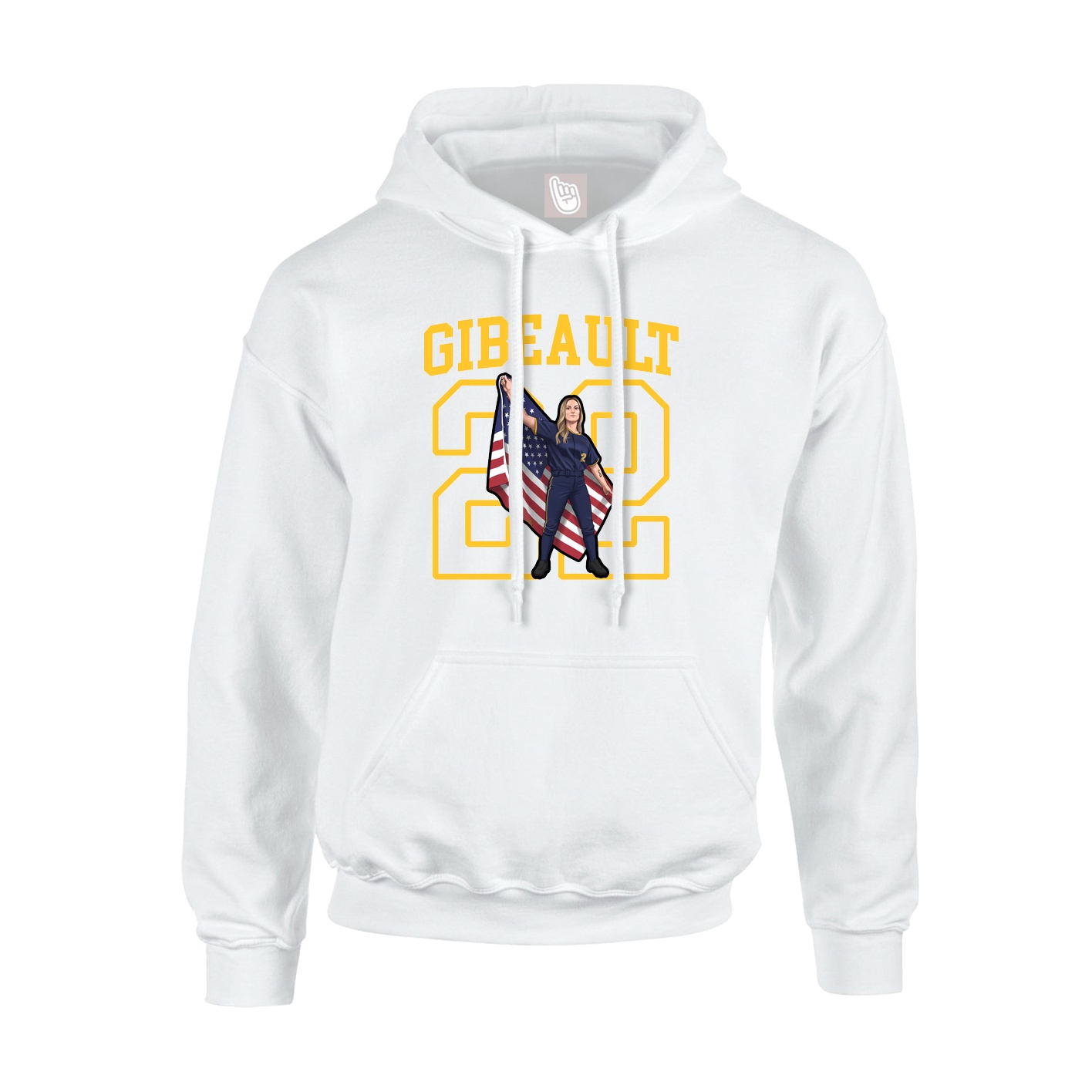 Youth Hoodie — Shirsey in White