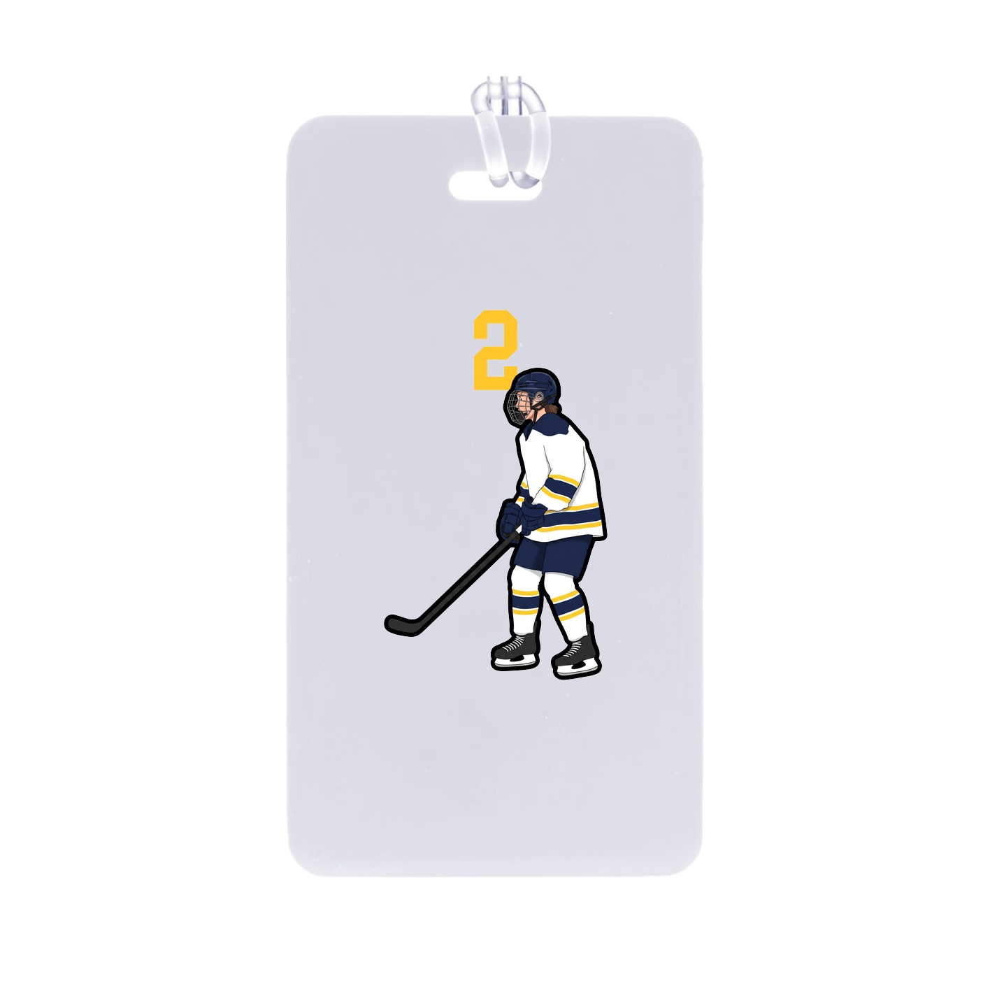 Bag Tag — Number Top in Classic