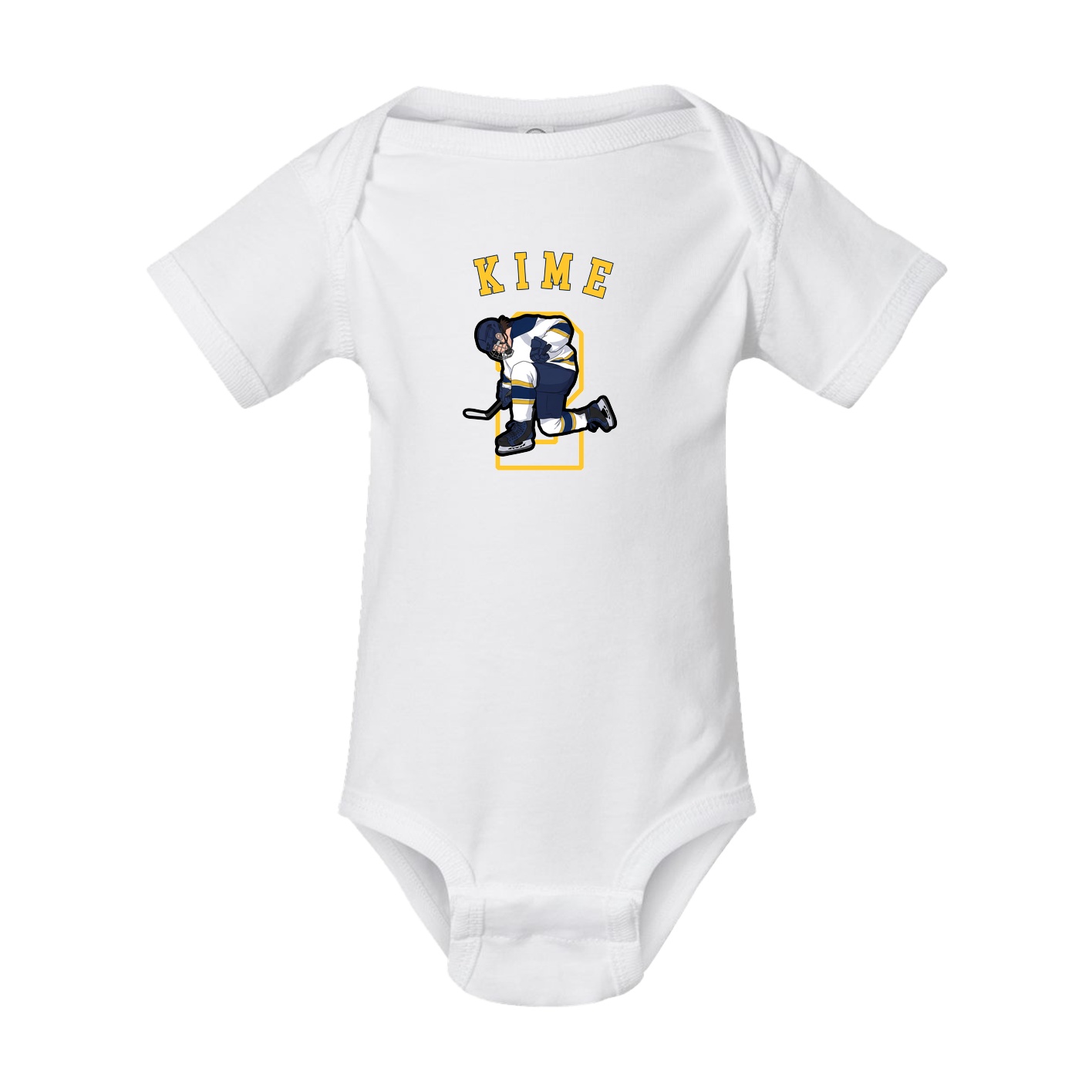 Baby Onesie — Shirsey Arch in White
