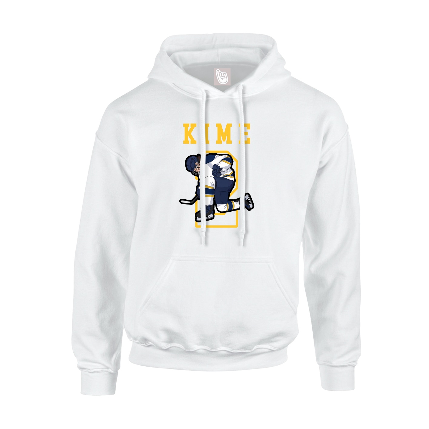 Hoodie — Shirsey in White