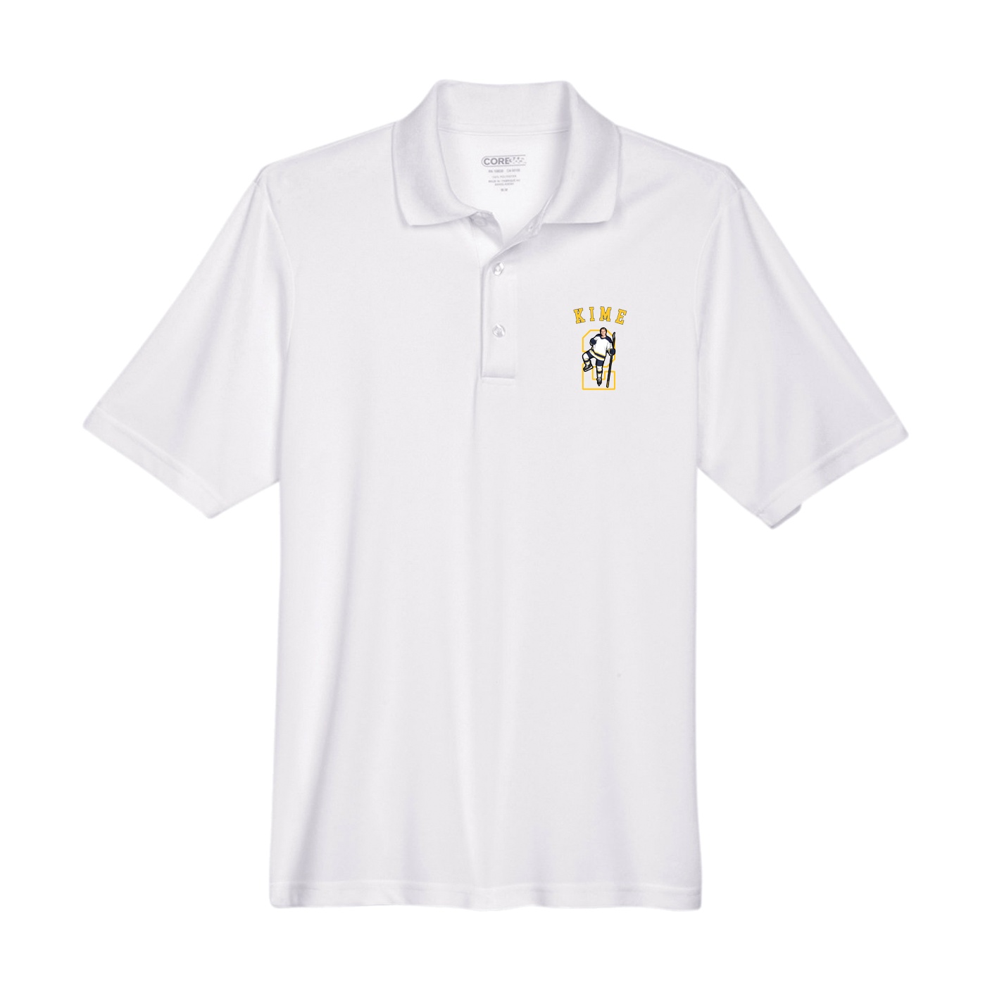 Performance Polo — Shirsey Arch in White