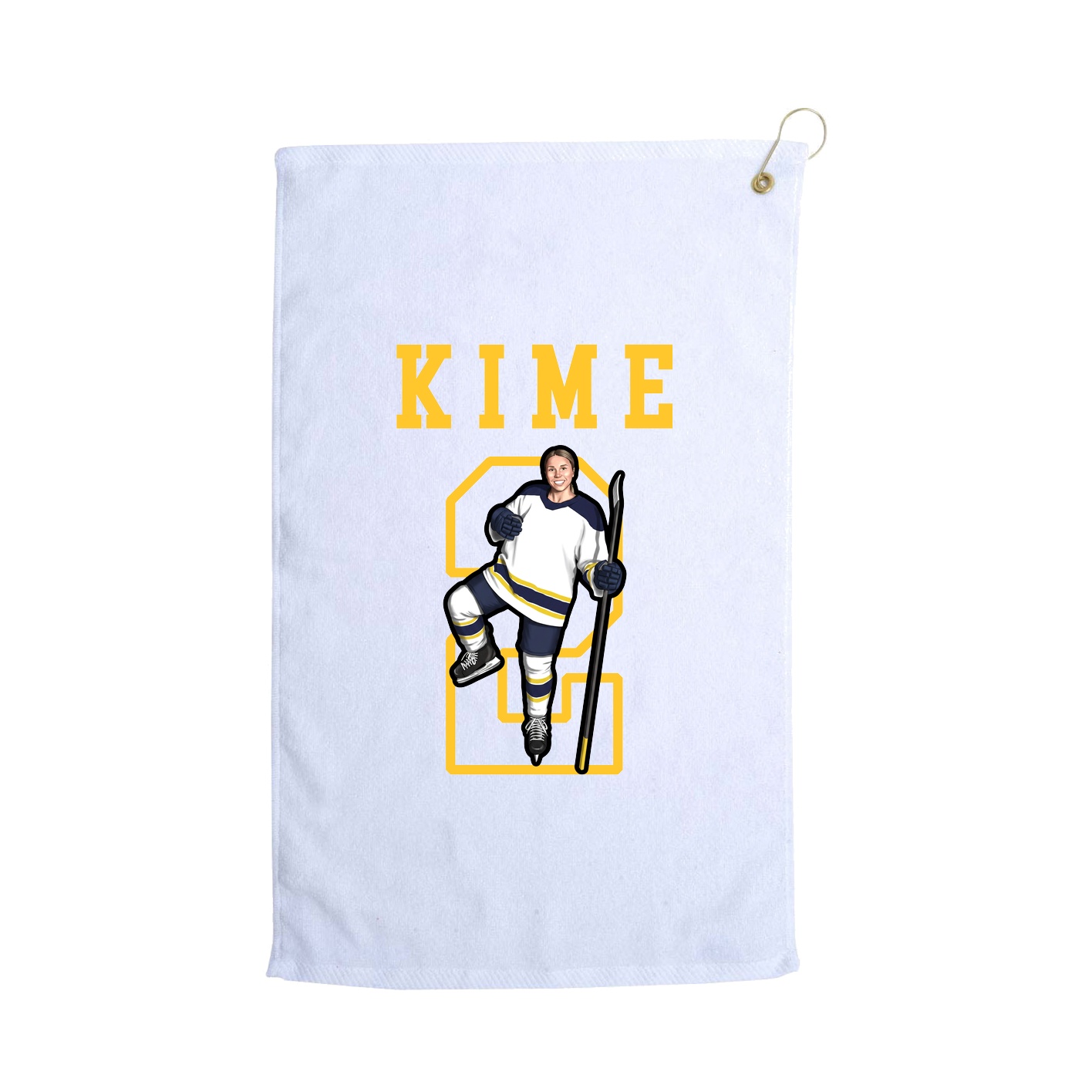 Golf Towel — Shirsey in White