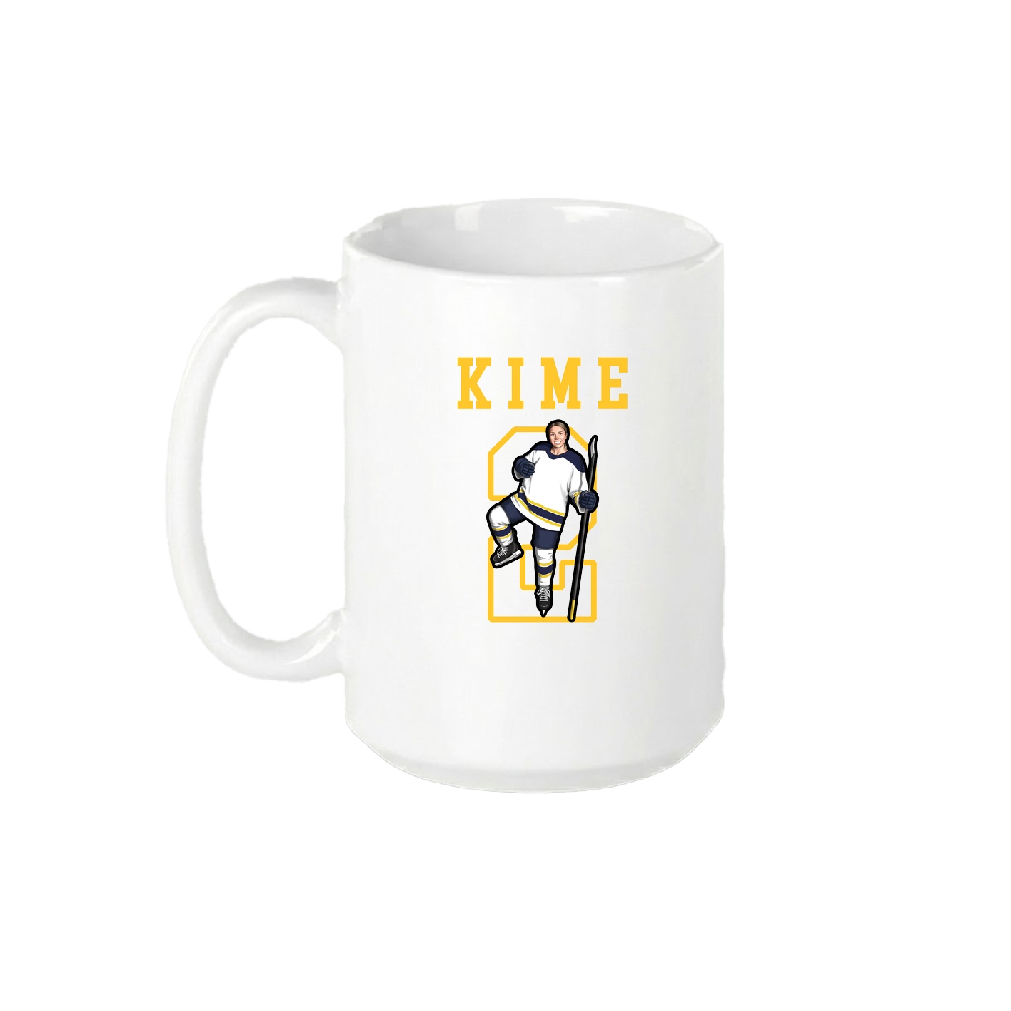 15oz Coffee Mug — Shirsey in White