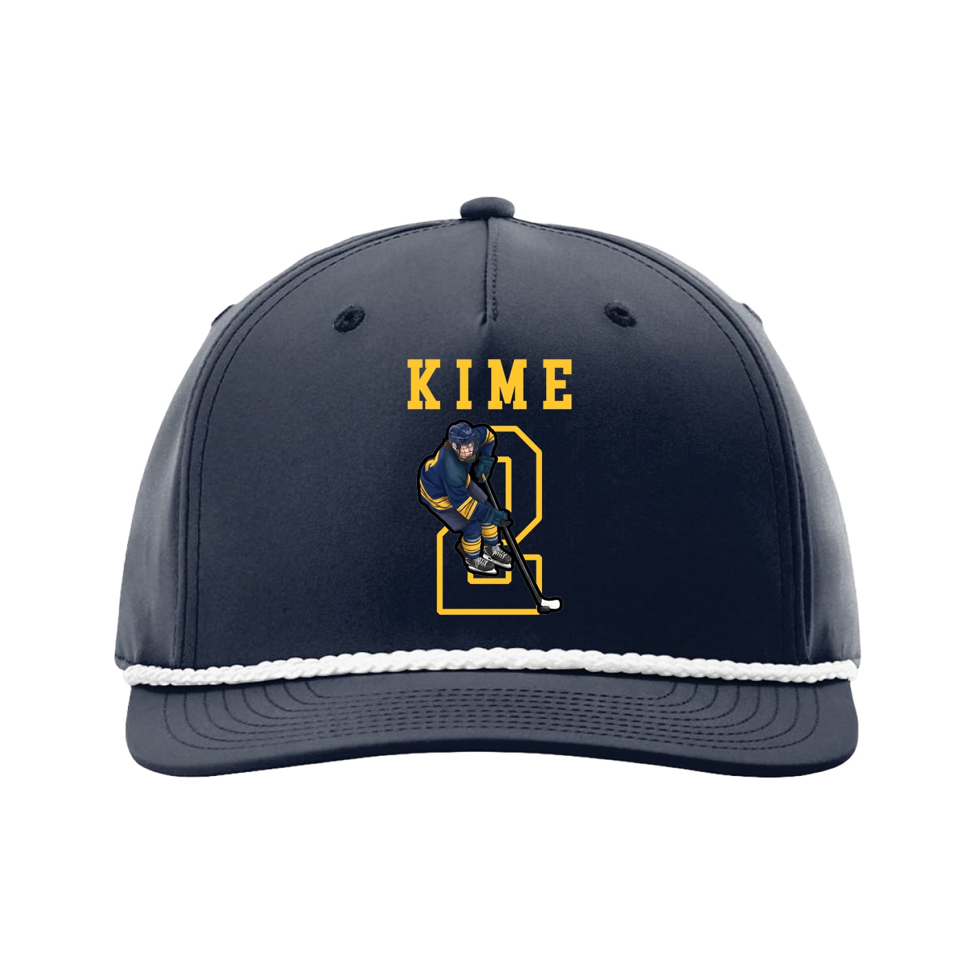 Five-Panel Classic Rope Cap — Shirsey in Navy