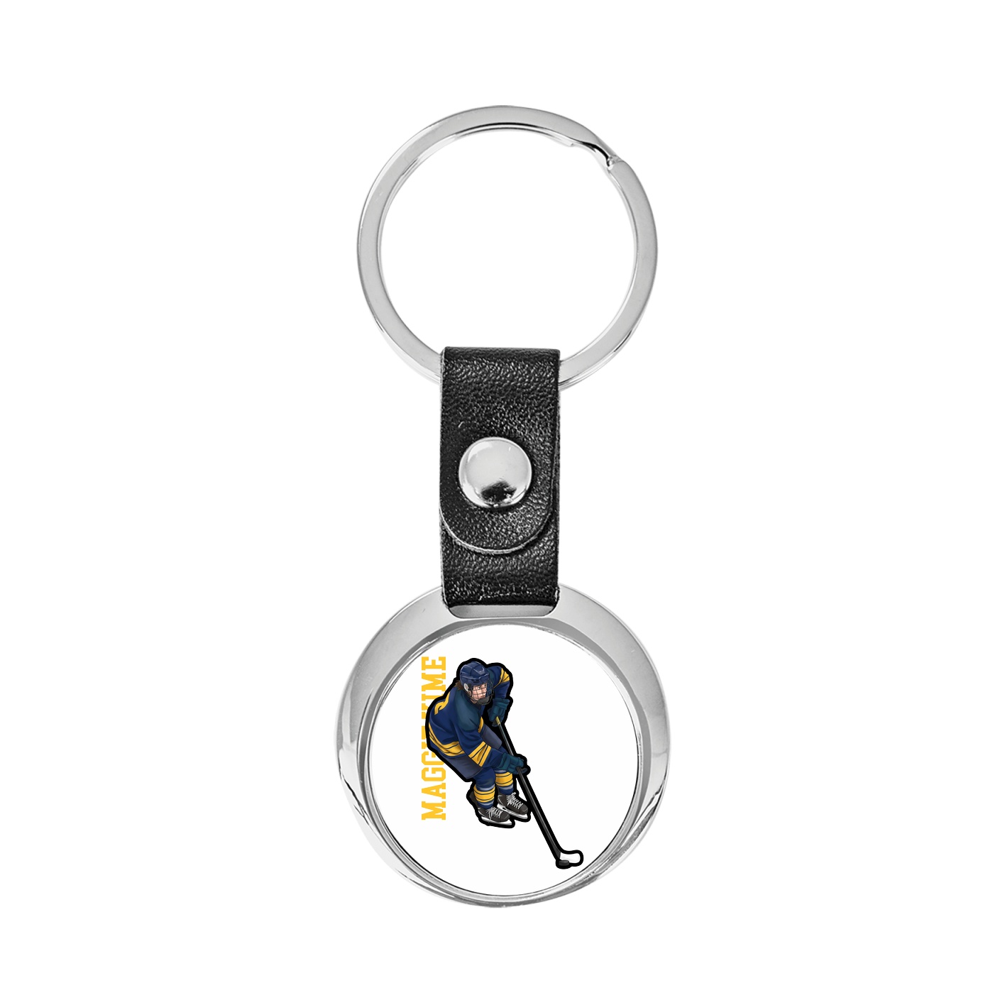 Key Chain — Name Vertical in Classic