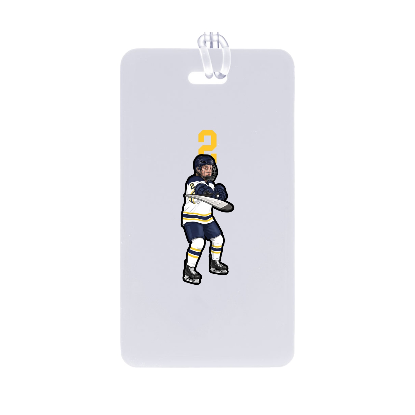 Bag Tag — Number Top in Classic