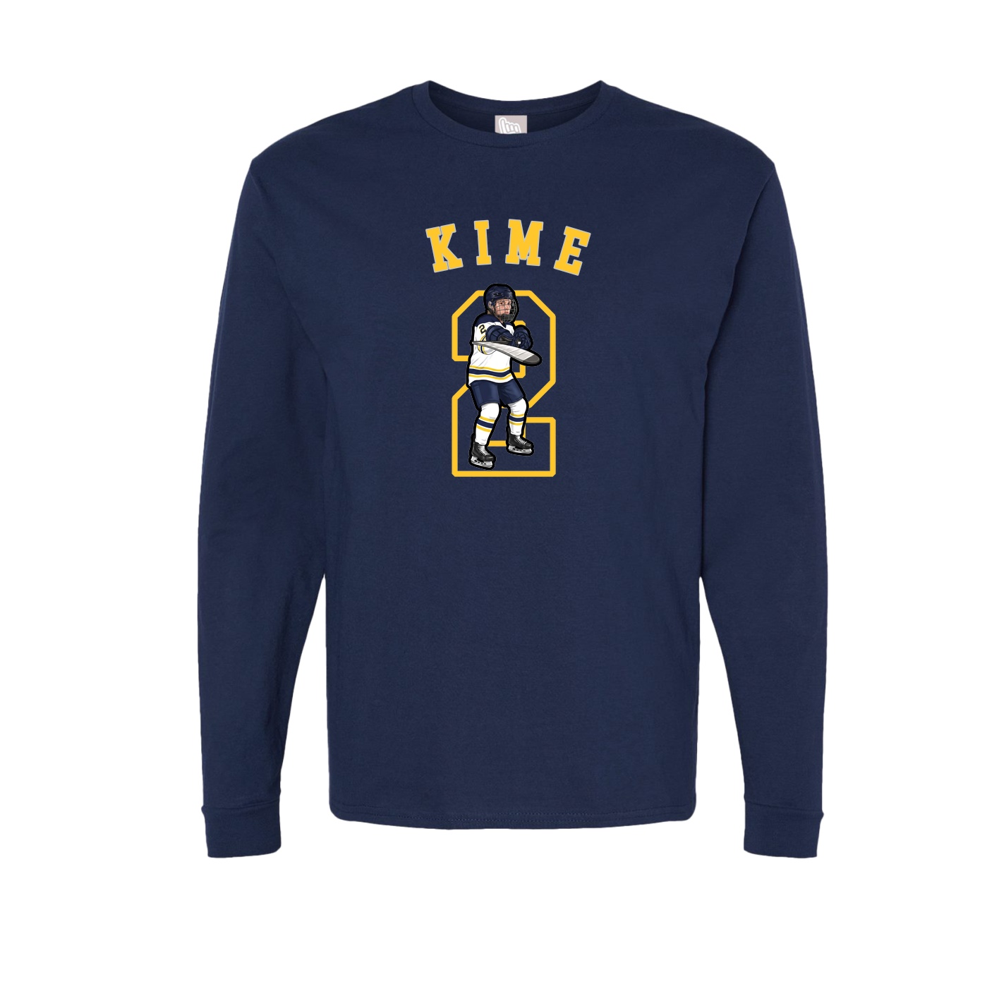 Long Sleeve Tee — Shirsey Arch in Navy