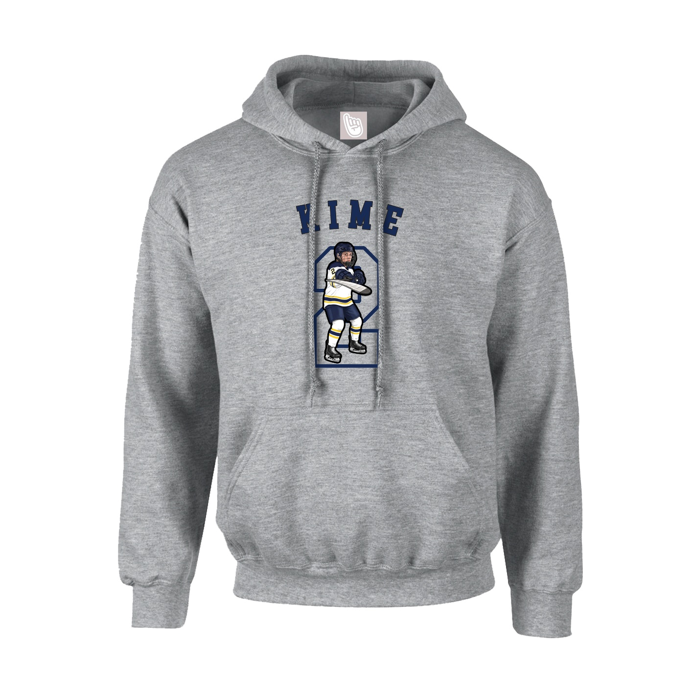 Youth Hoodie — Shirsey Arch in Grey