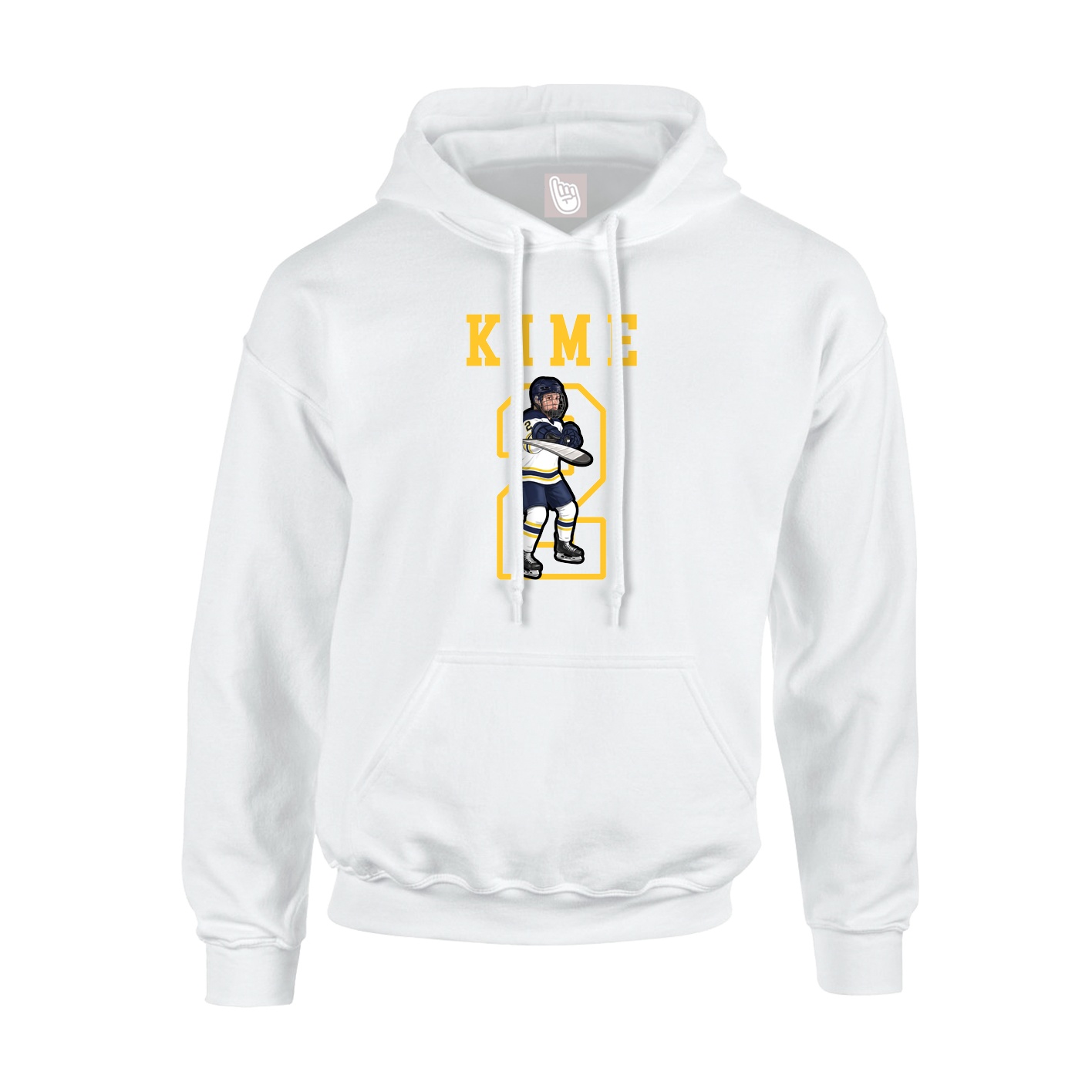 Hoodie — Shirsey in White