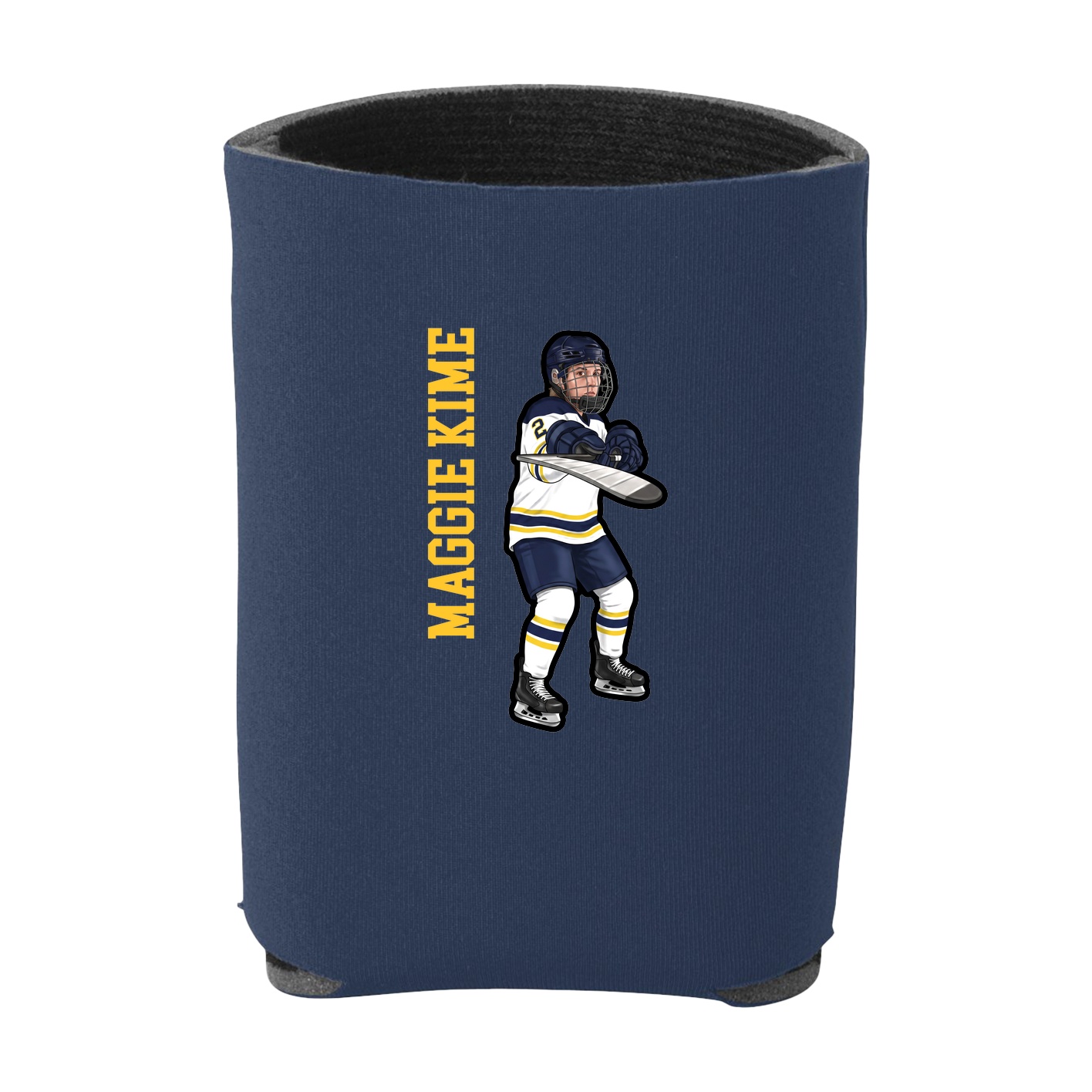 Can Holder — Name Vertical in Navy