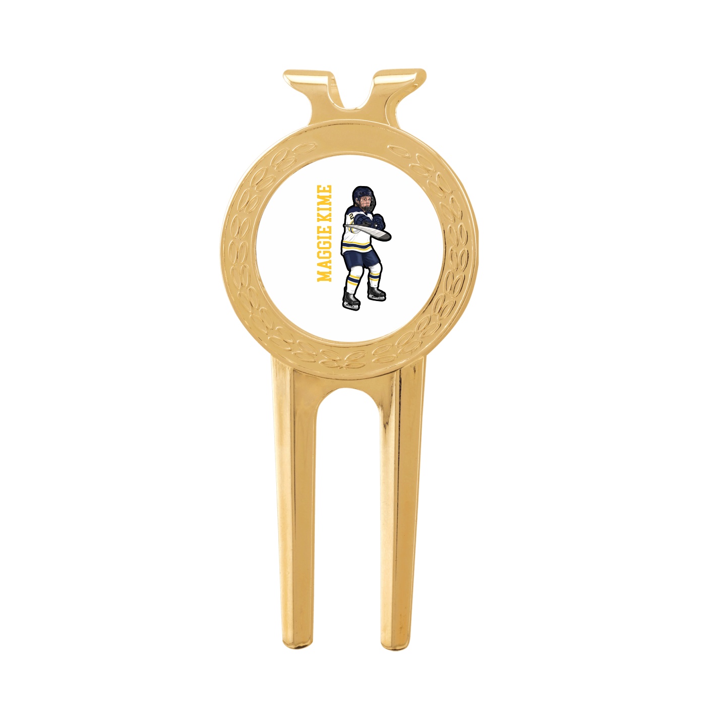 Divot Tool with Ball Marker — Name Vertical in Classic