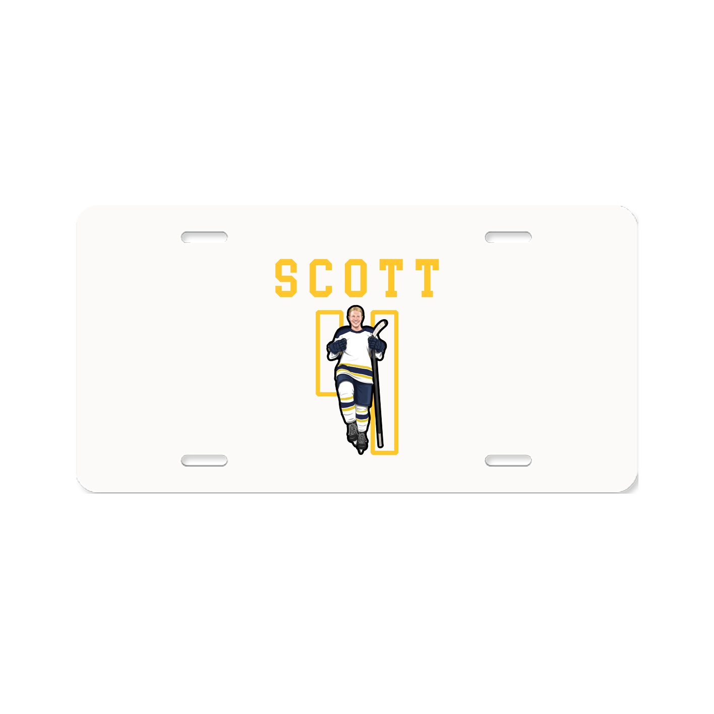 License Plate — Shirsey in Classic