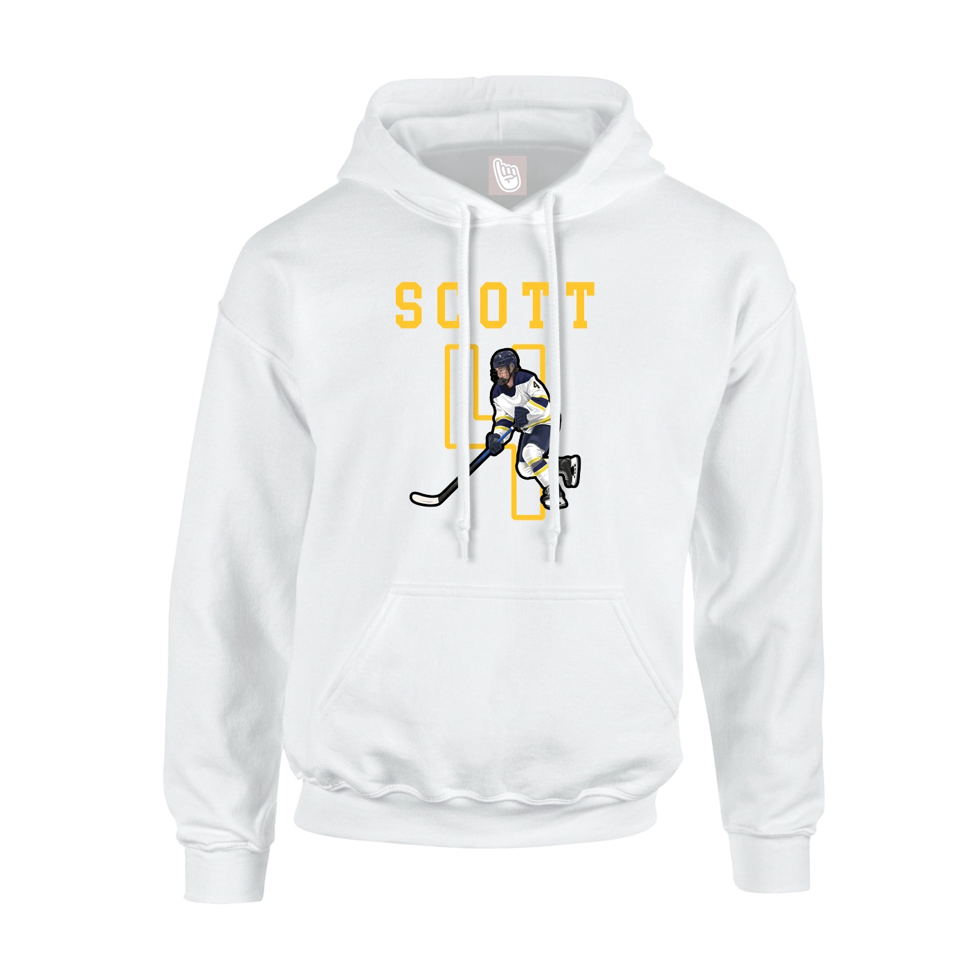 Youth Hoodie — Shirsey in White