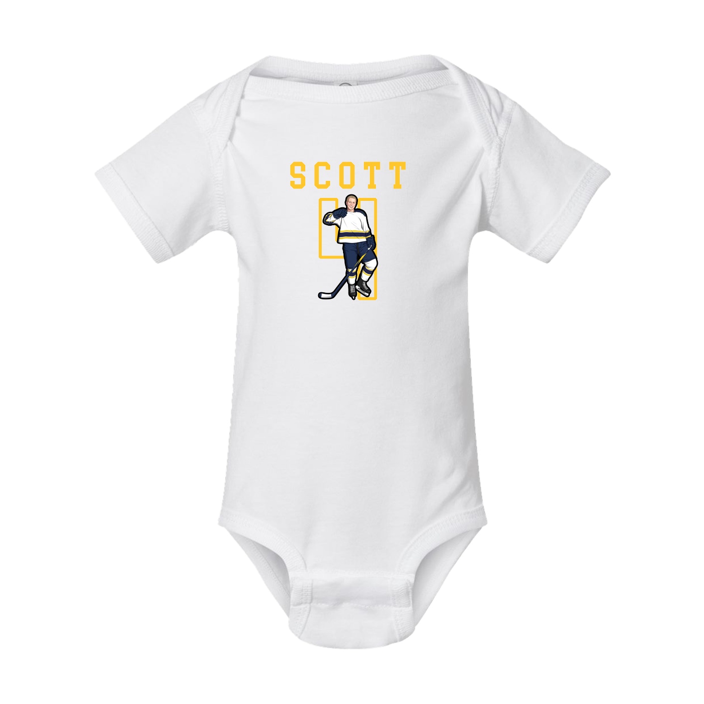 Baby Onesie — Shirsey in White