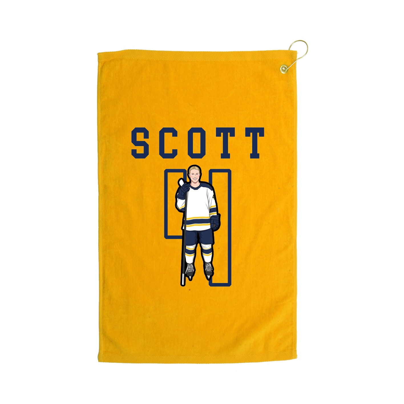 Golf Towel — Shirsey in Gold