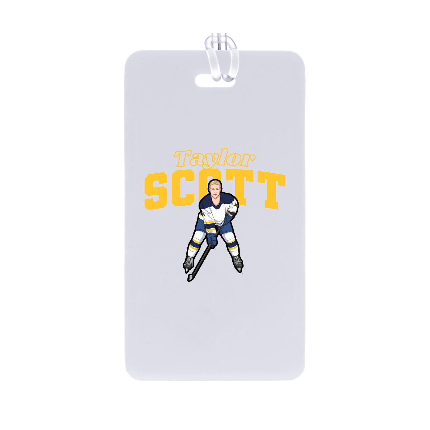 Bag Tag — Name Arch in Classic
