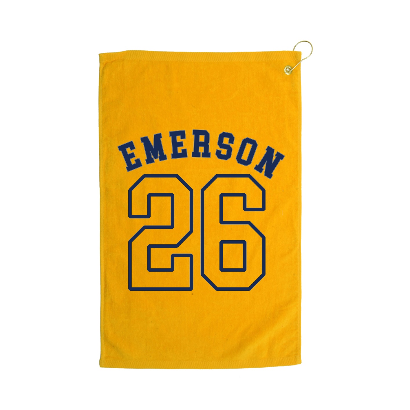 Golf Towel — Shirsey Arch in Gold
