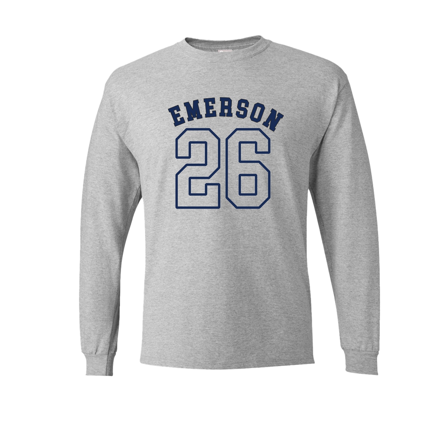 Long Sleeve Tee — Shirsey Arch in Grey