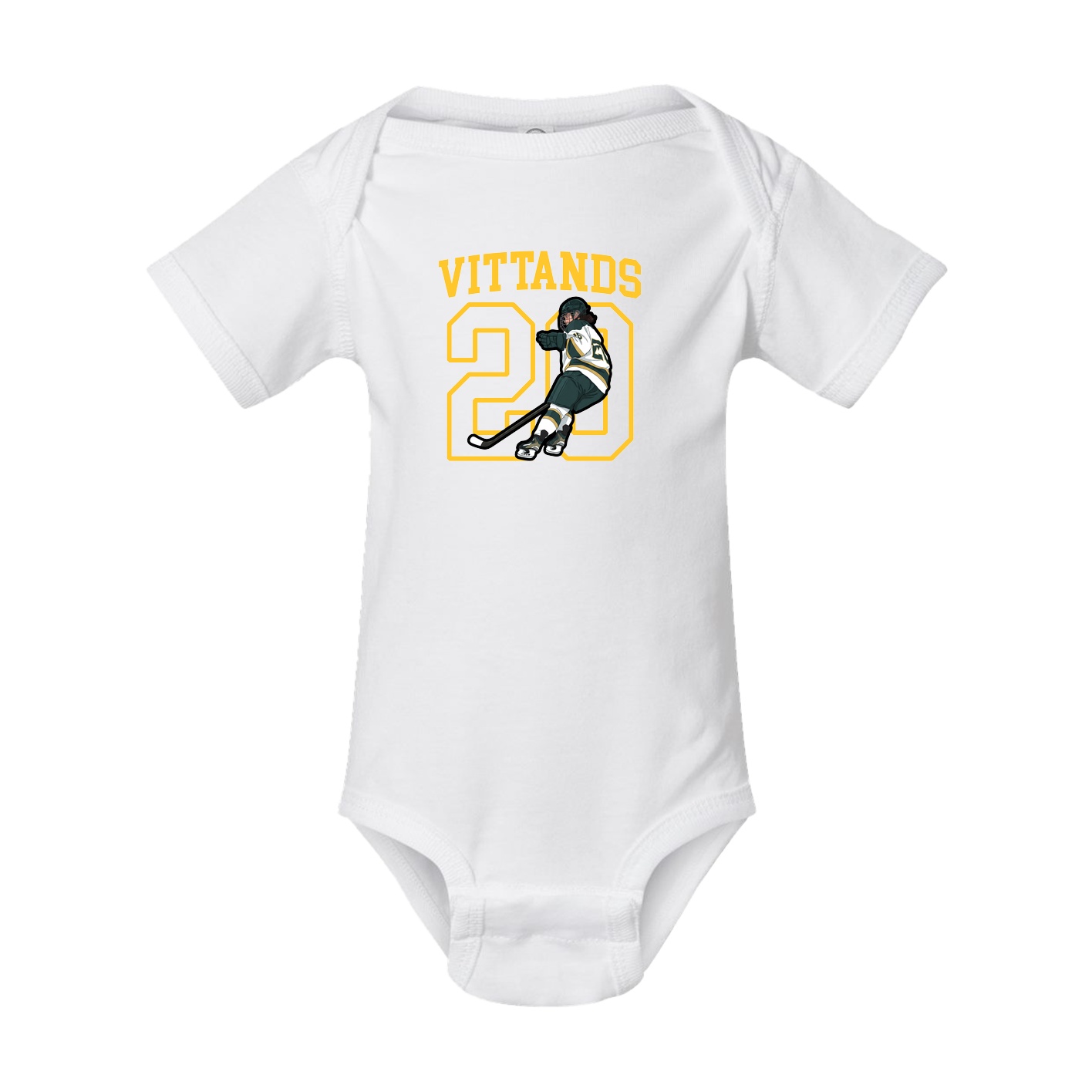 Baby Onesie — Shirsey in White