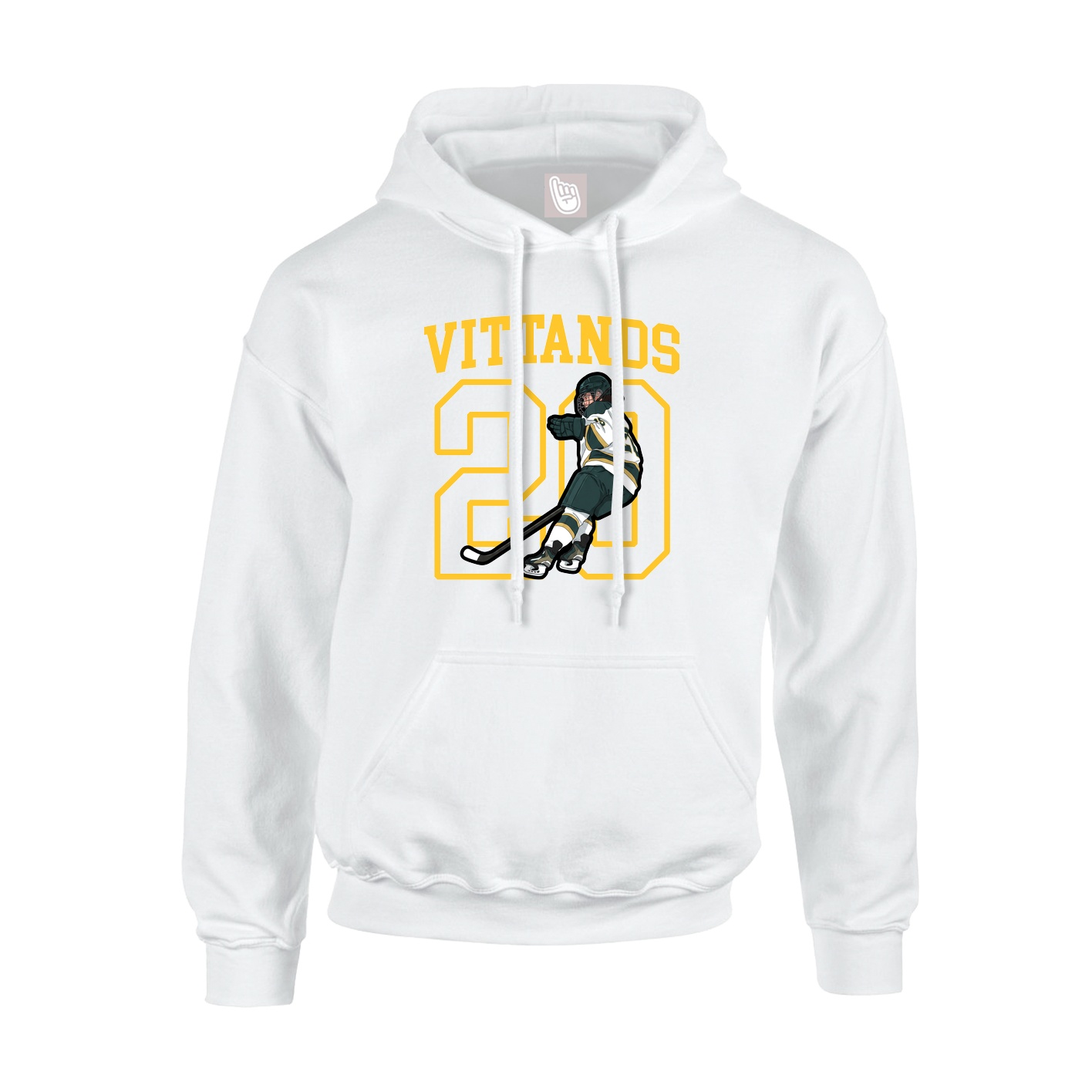 Youth Hoodie — Shirsey in White