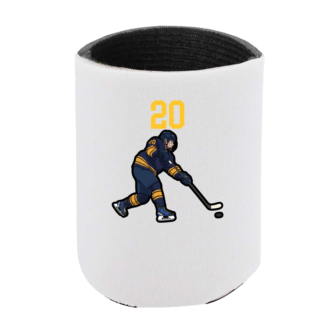 Can Holder — Number Top in White
