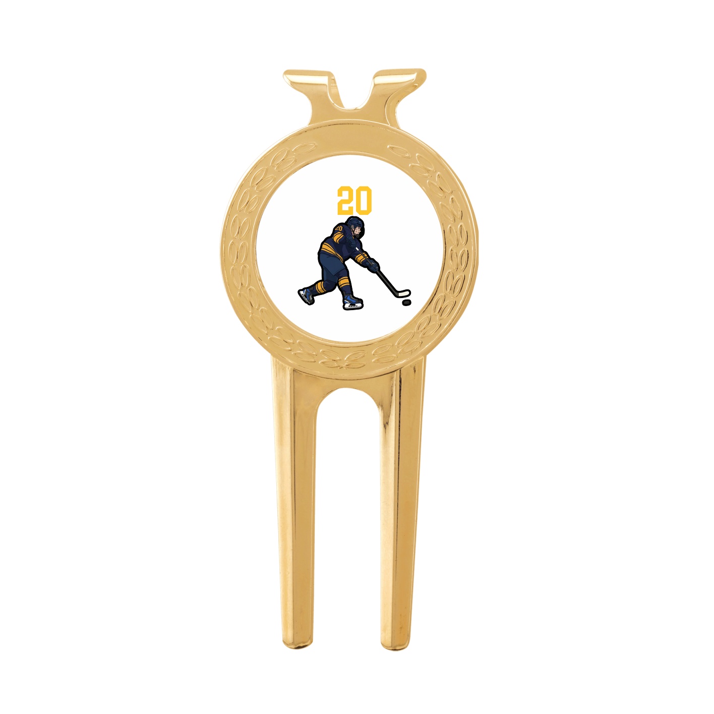 Divot Tool with Ball Marker — Number Top in Classic