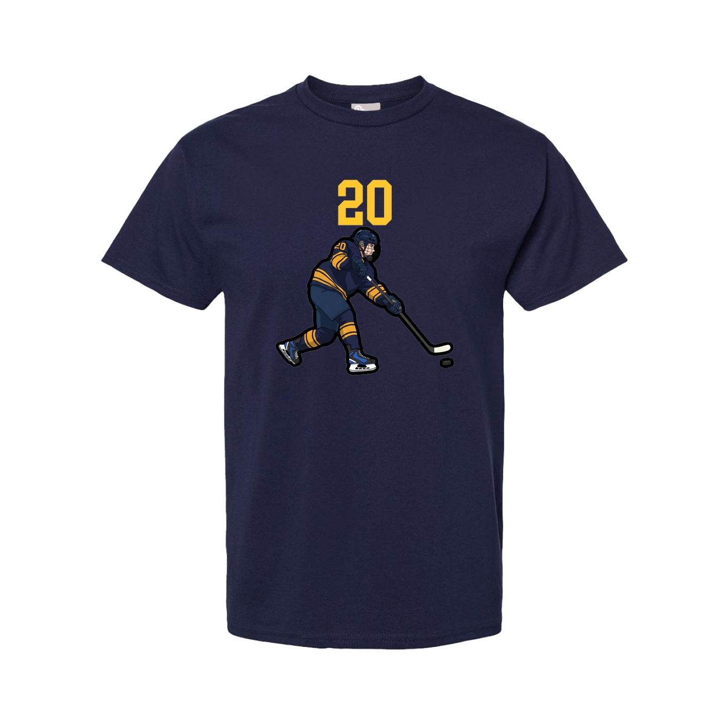 Tee — Number Top in Navy