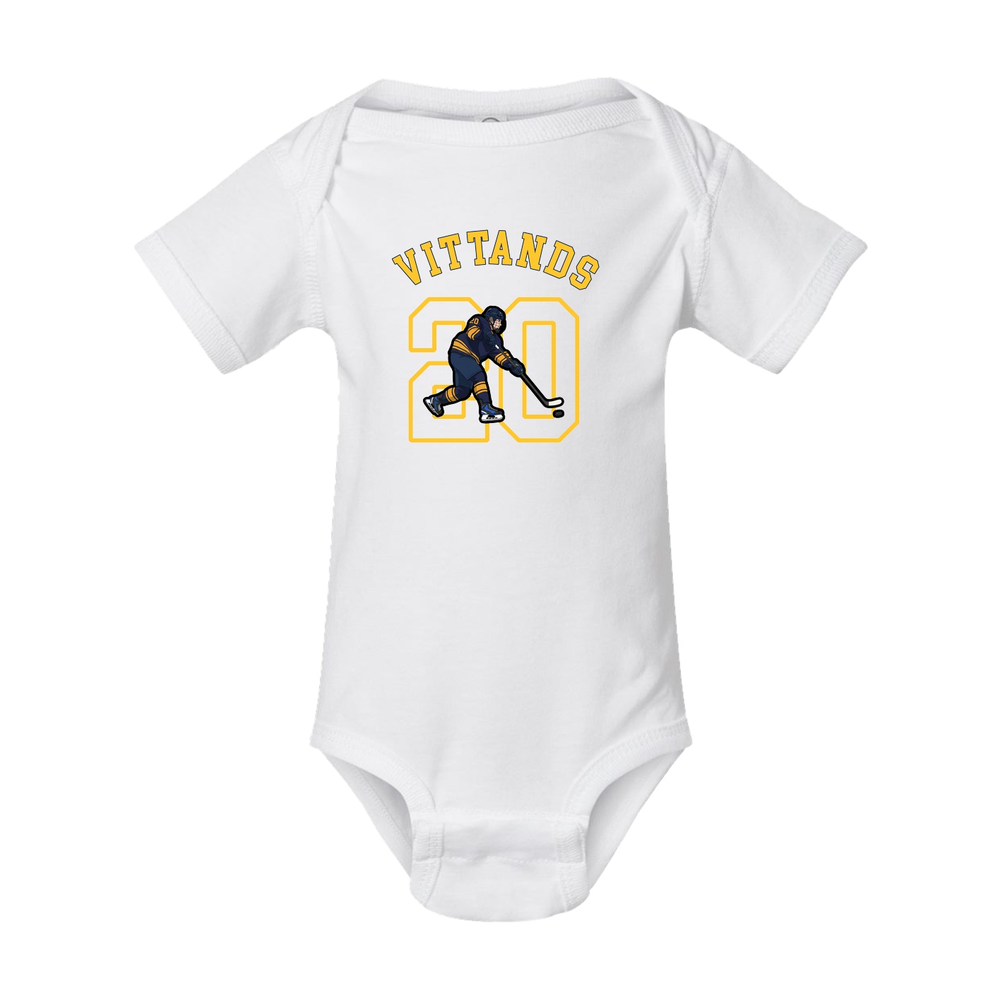 Baby Onesie — Shirsey Arch in White