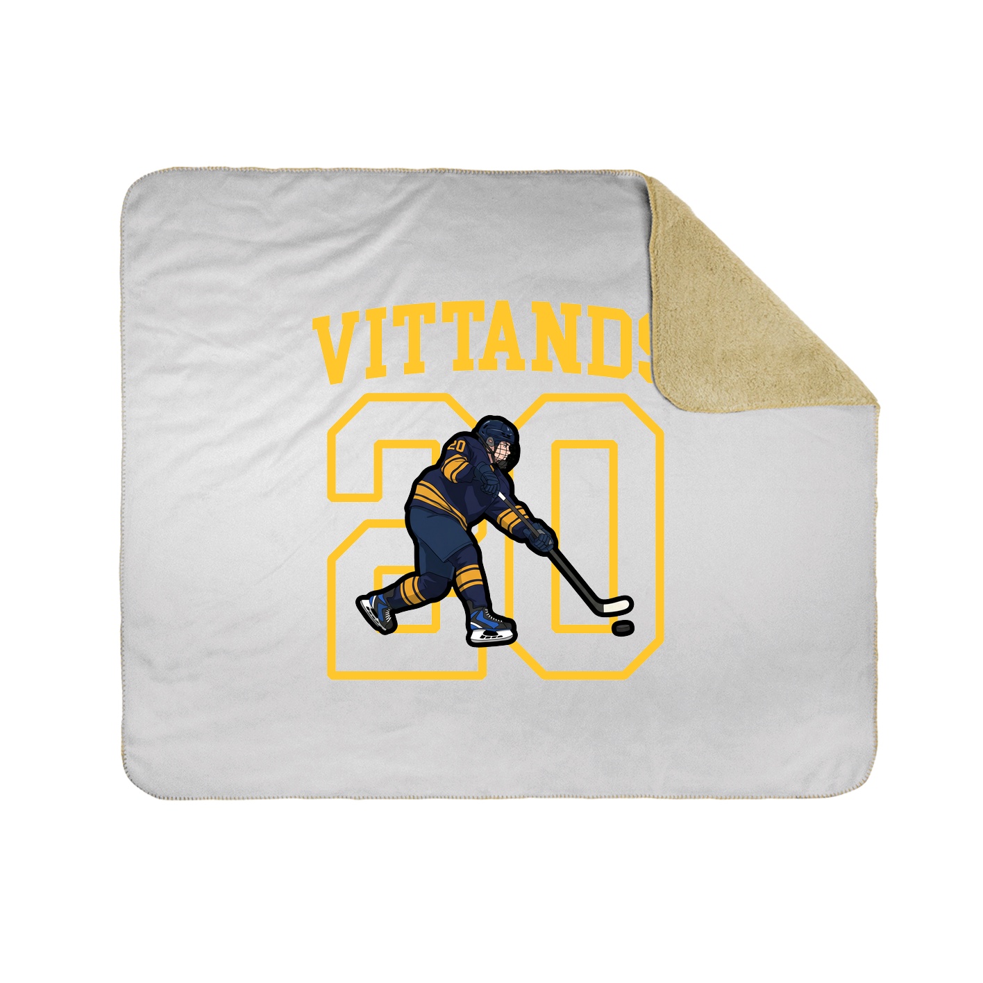 50x60 Sherpa Lined Throw Blanket