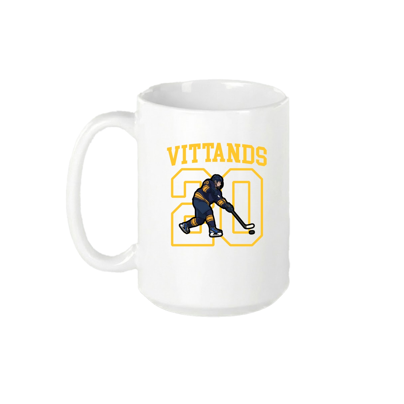15oz Coffee Mug — Shirsey in White