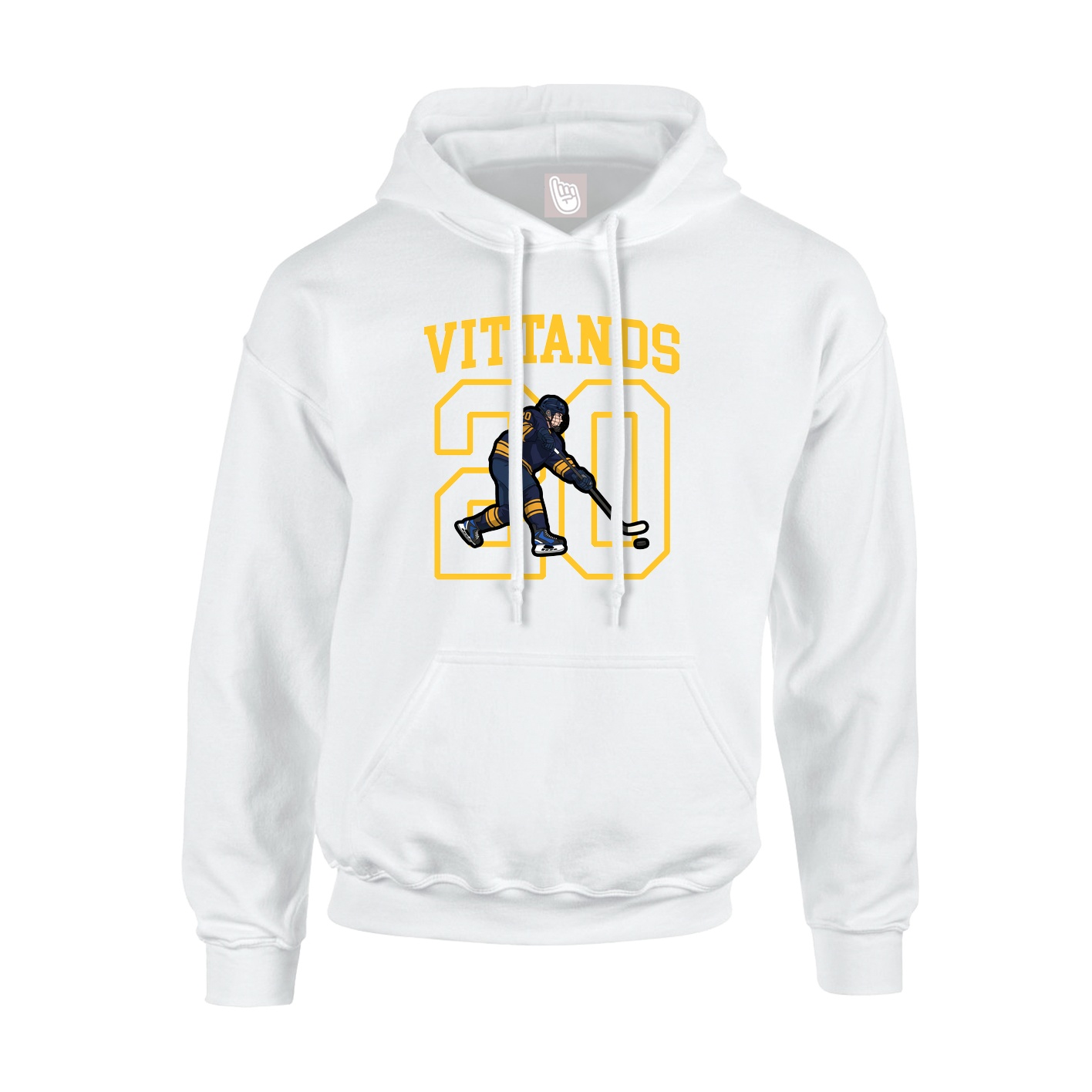 Youth Hoodie — Shirsey in White