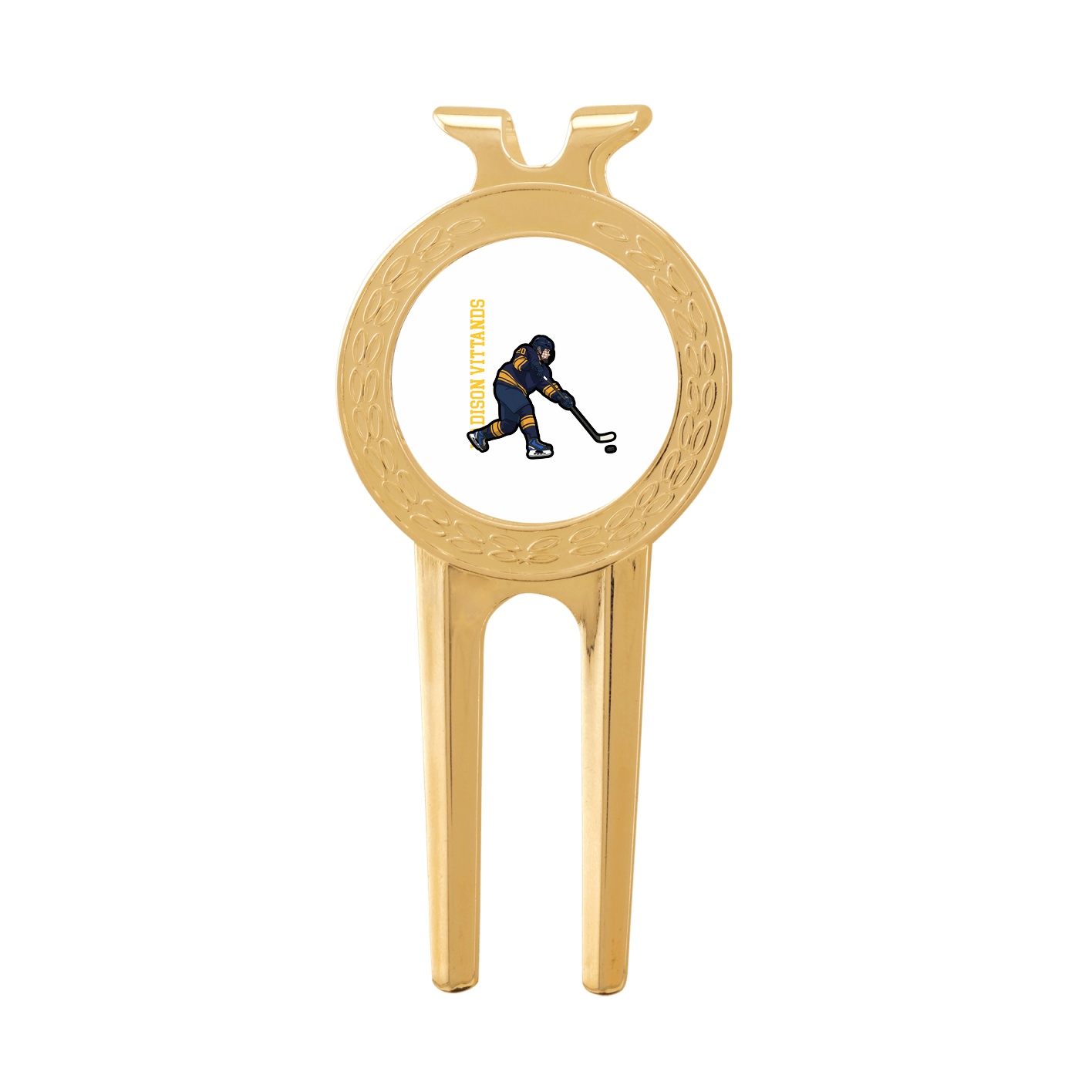 Divot Tool with Ball Marker — Name Vertical in Classic