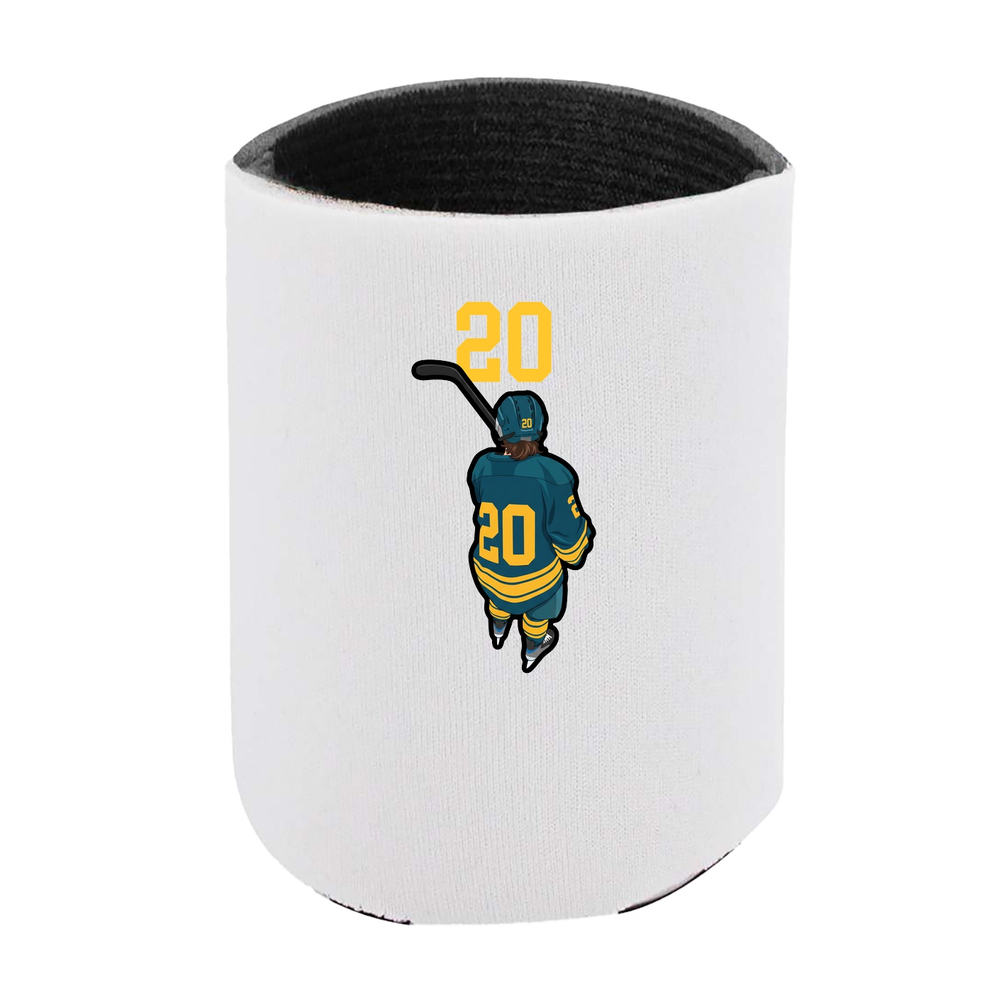 Can Holder — Number Top in White