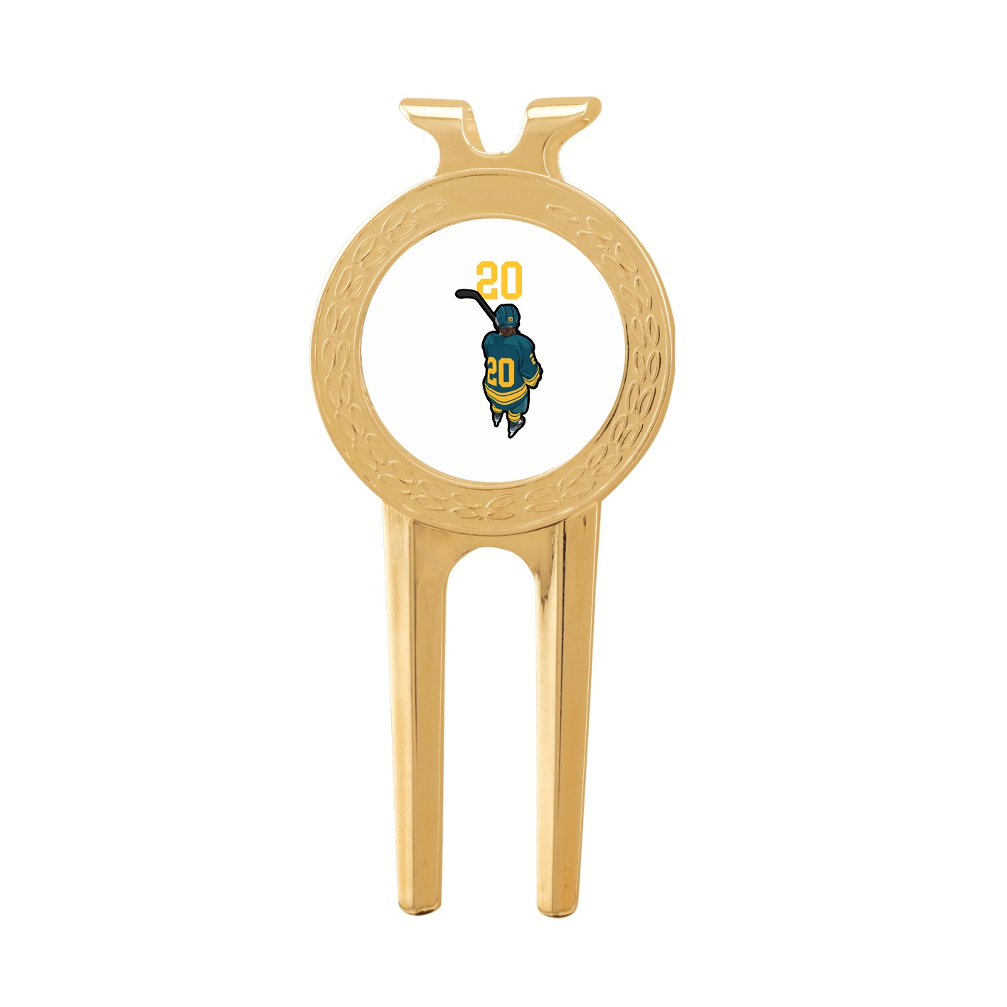 Divot Tool with Ball Marker — Number Top in Classic
