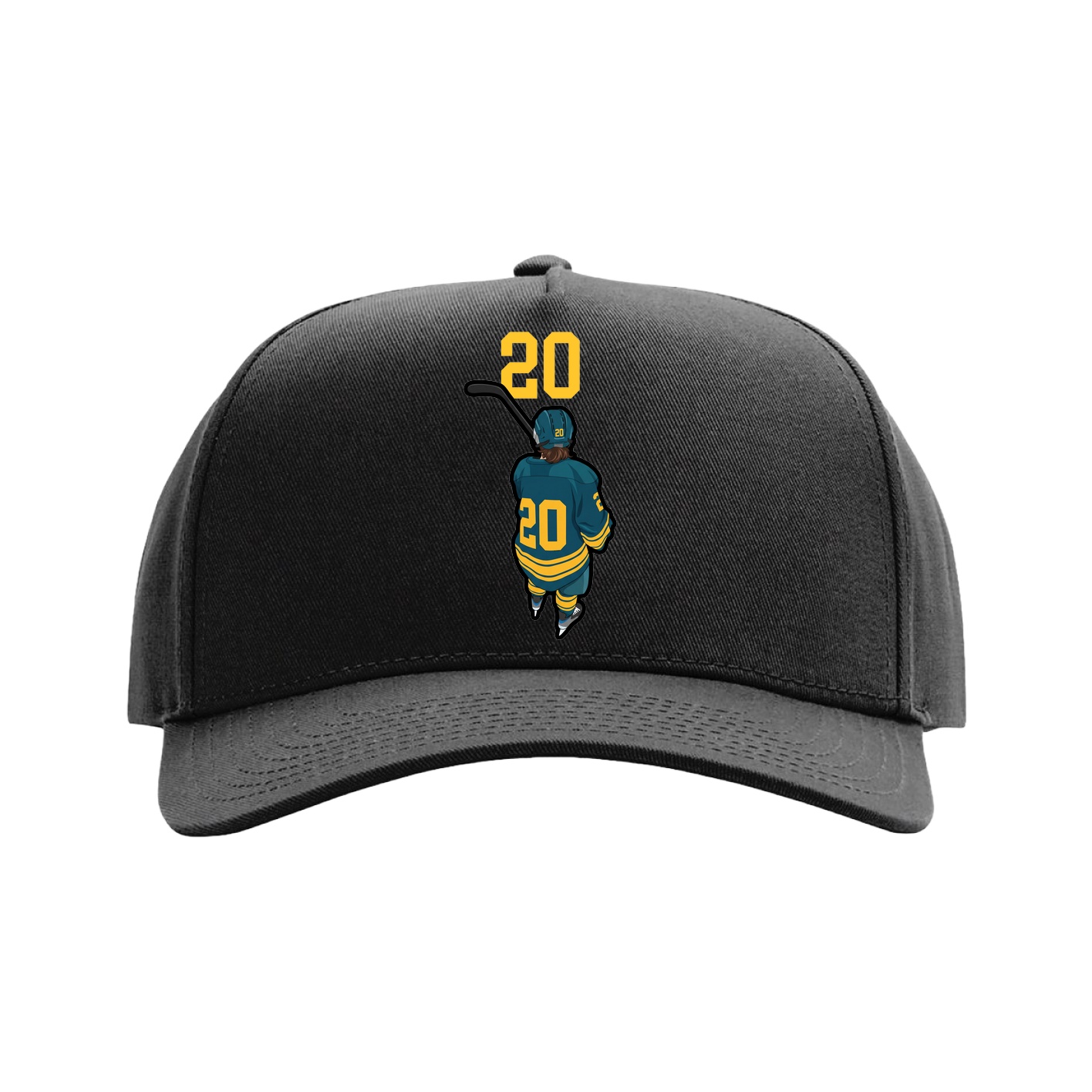 Full Fabric Five-Panel Champ Cap