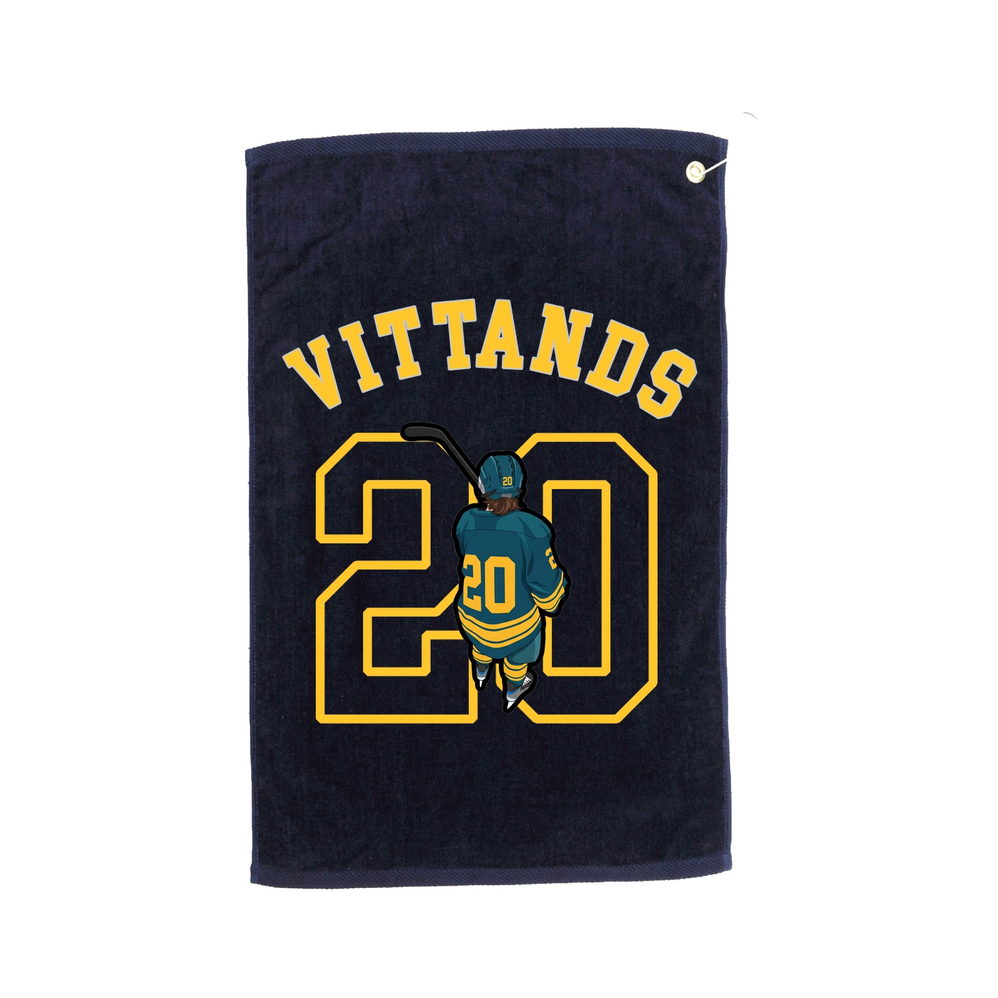 Golf Towel — Shirsey Arch in Navy