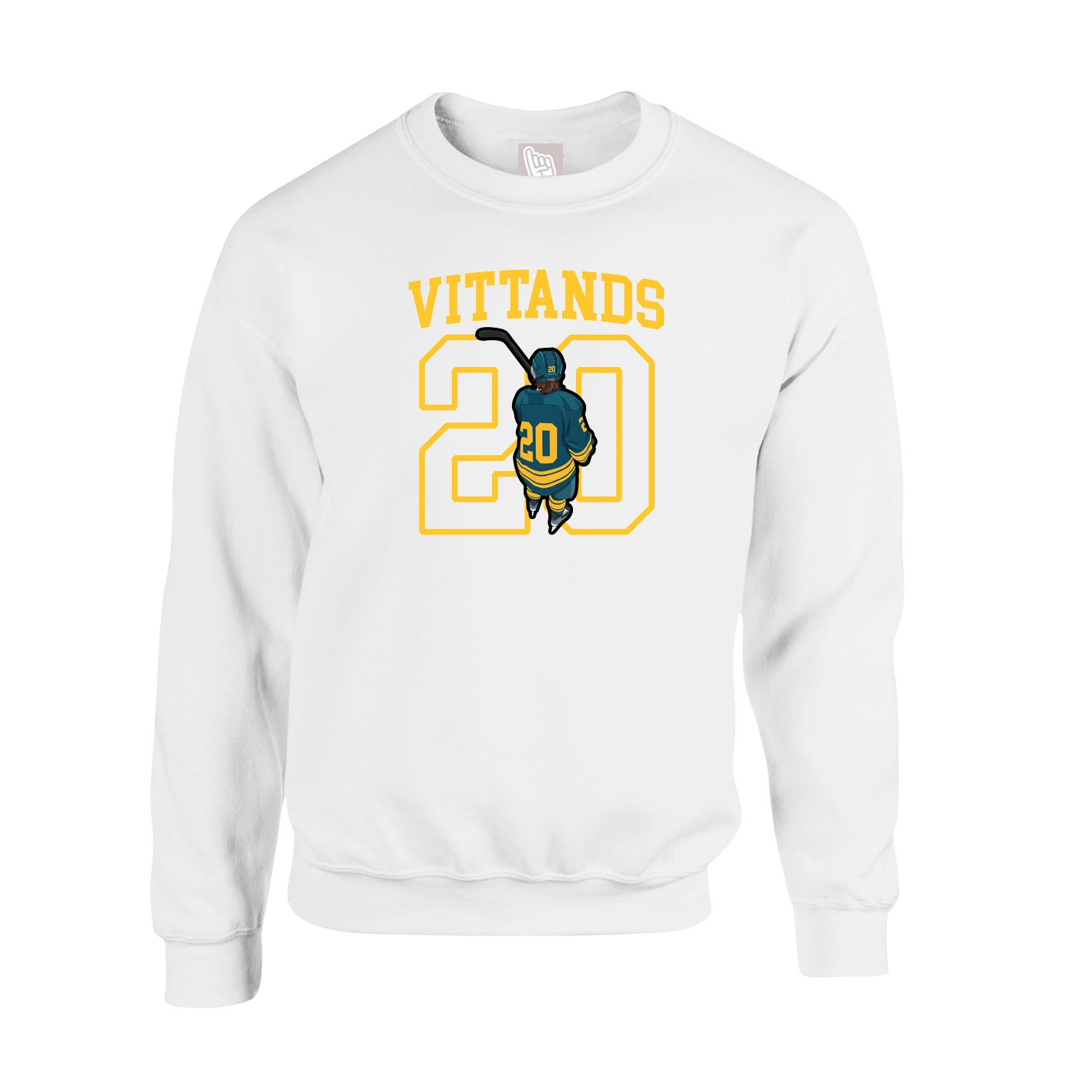 Fleece Crew — Shirsey in White