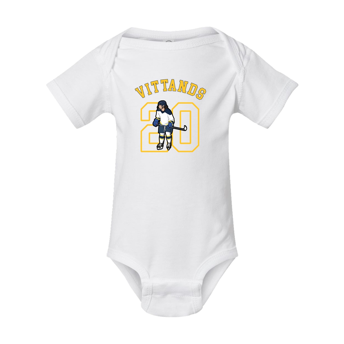 Baby Onesie — Shirsey Arch in White
